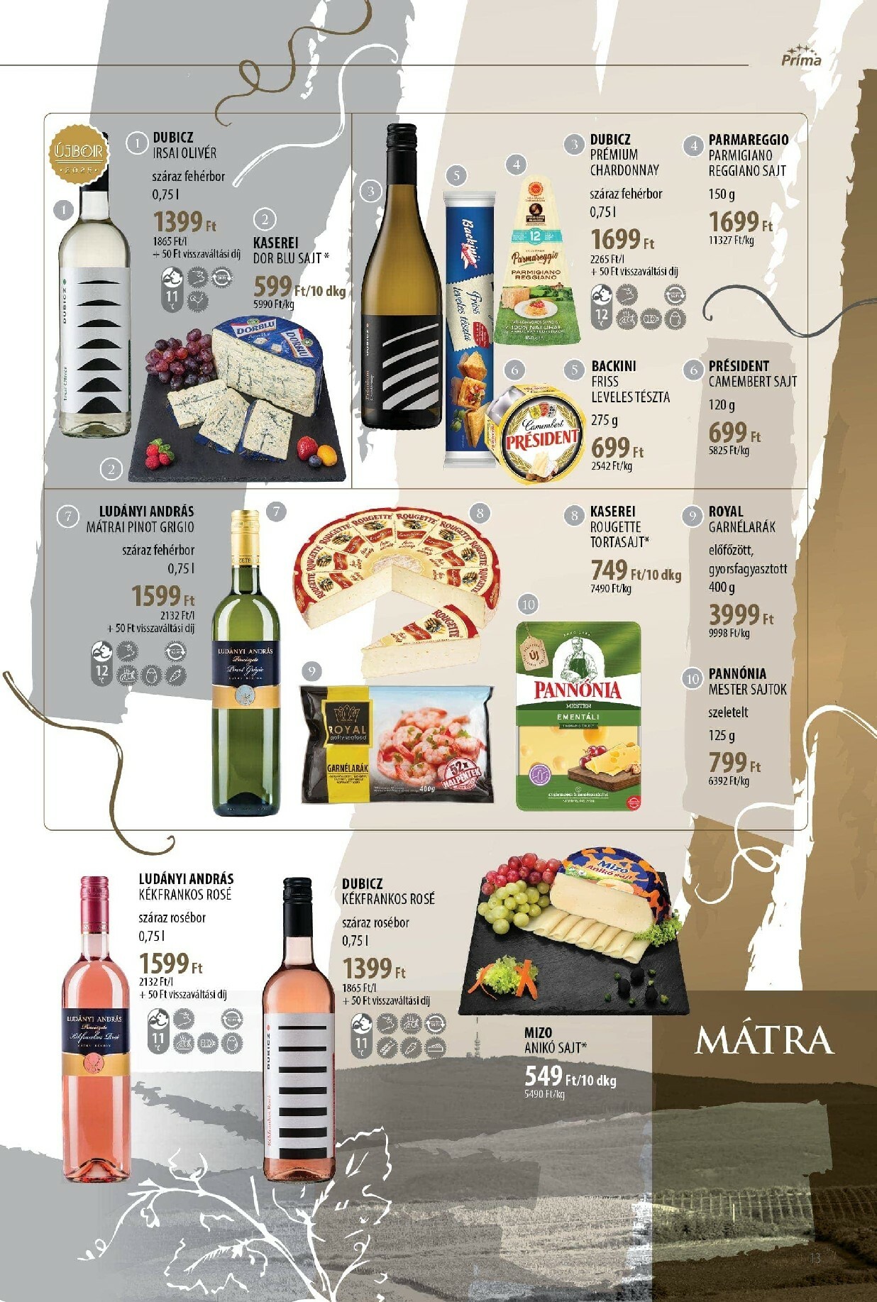 prima - Príma - Borkatalógus akciós újság, érvényes 11.11. - 12.31. - page: 13