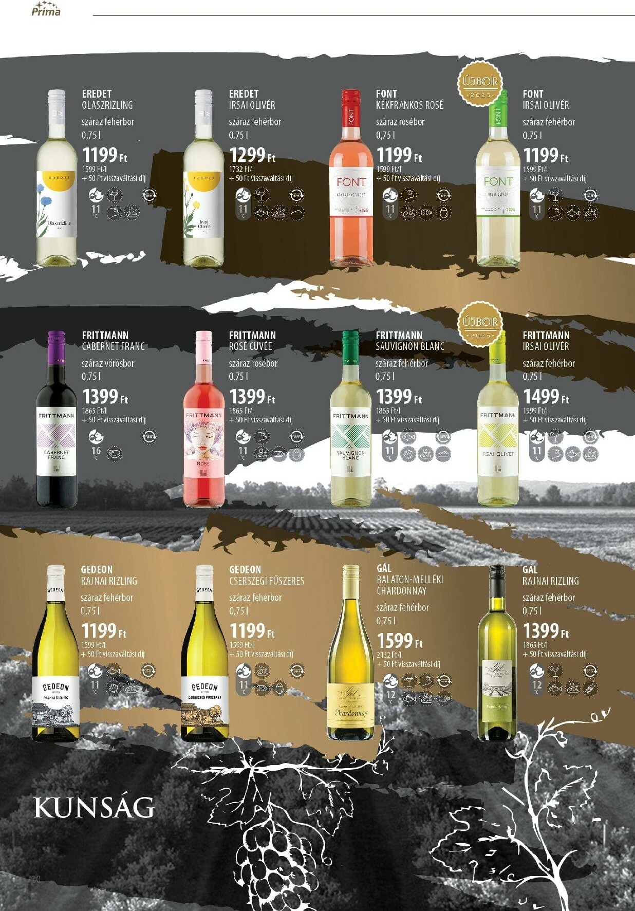 prima - Príma - Borkatalógus akciós újság, érvényes 11.11. - 12.31. - page: 10