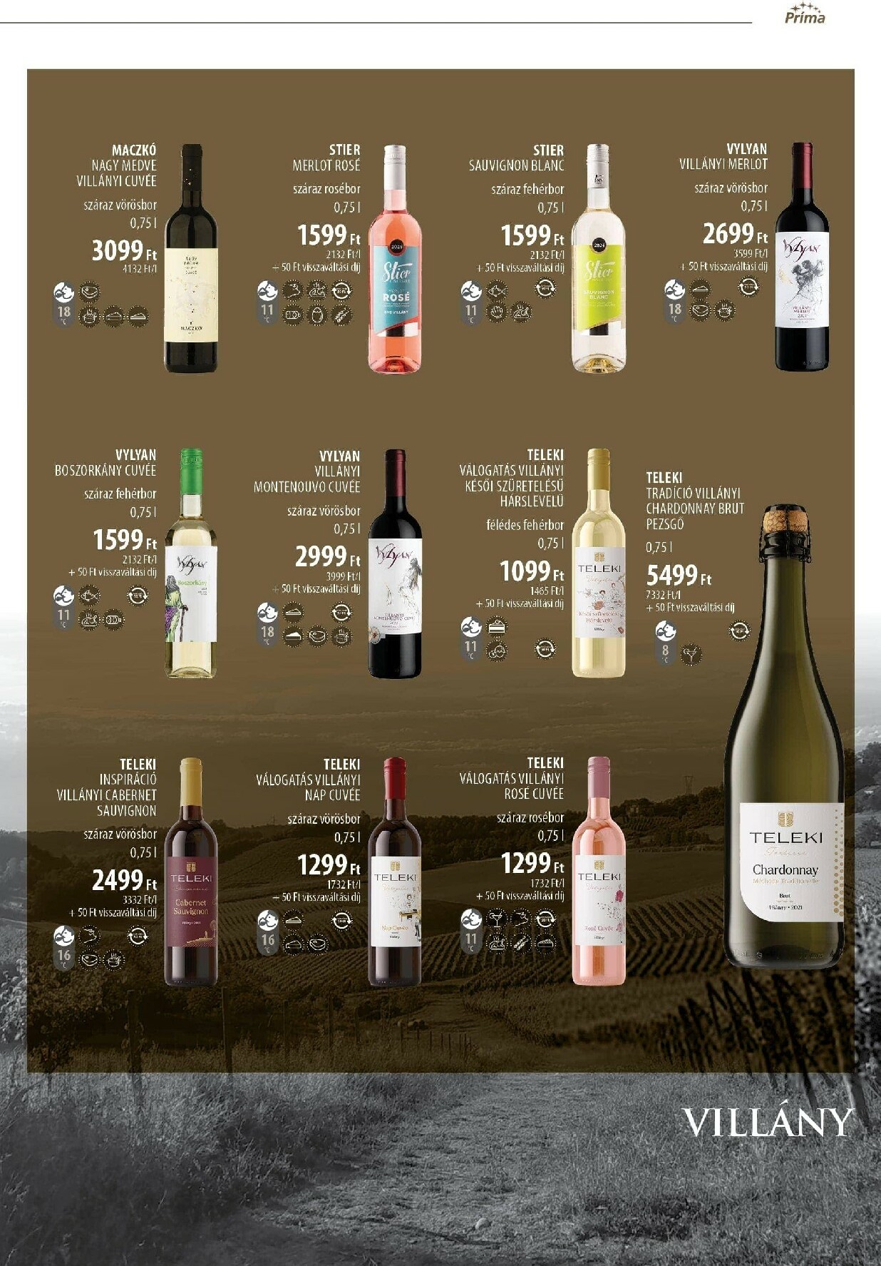 prima - Príma - Borkatalógus akciós újság, érvényes 11.11. - 12.31. - page: 9