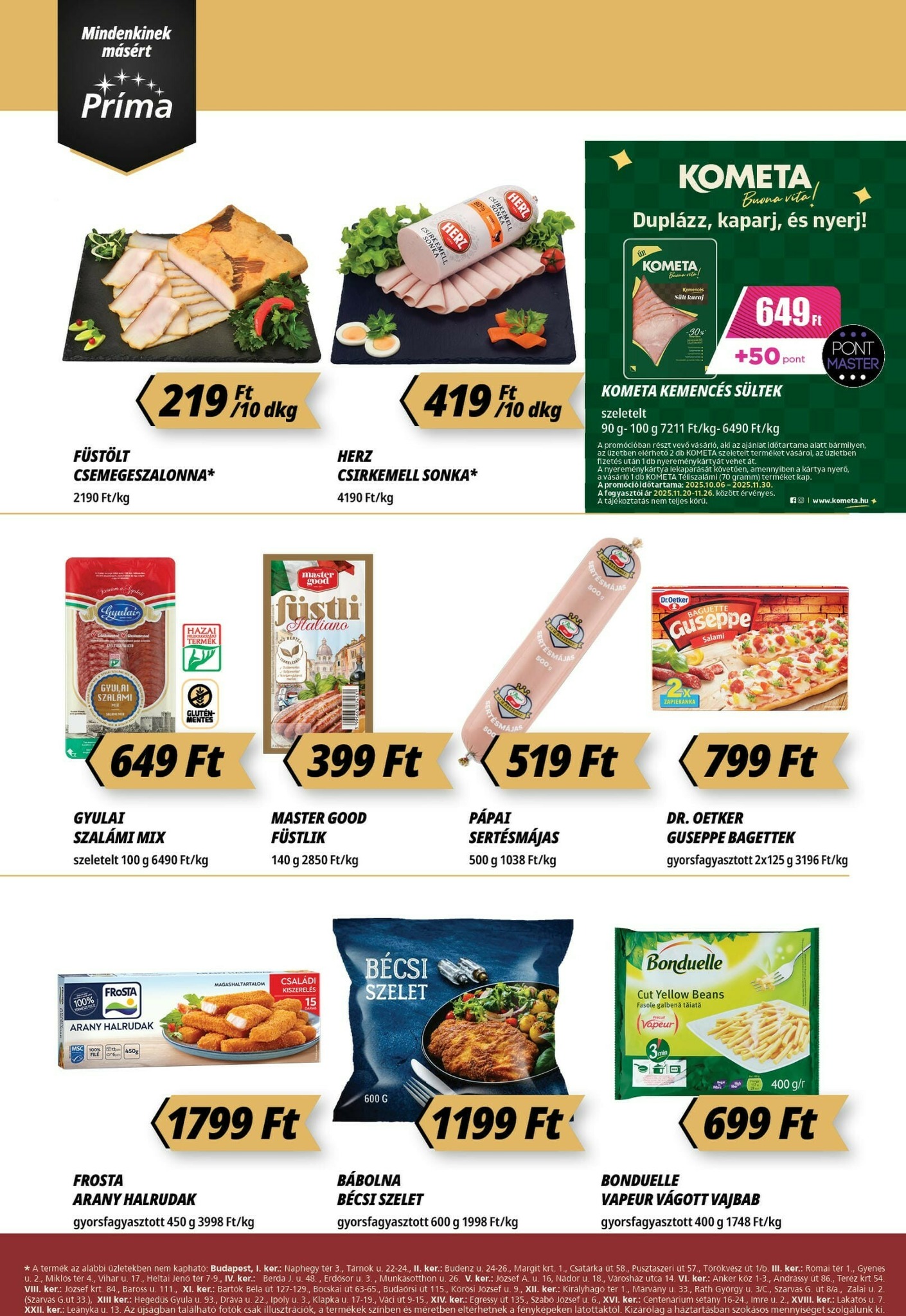 prima - Príma akciós újság, érvényes 11.20. - 11.26. - page: 2