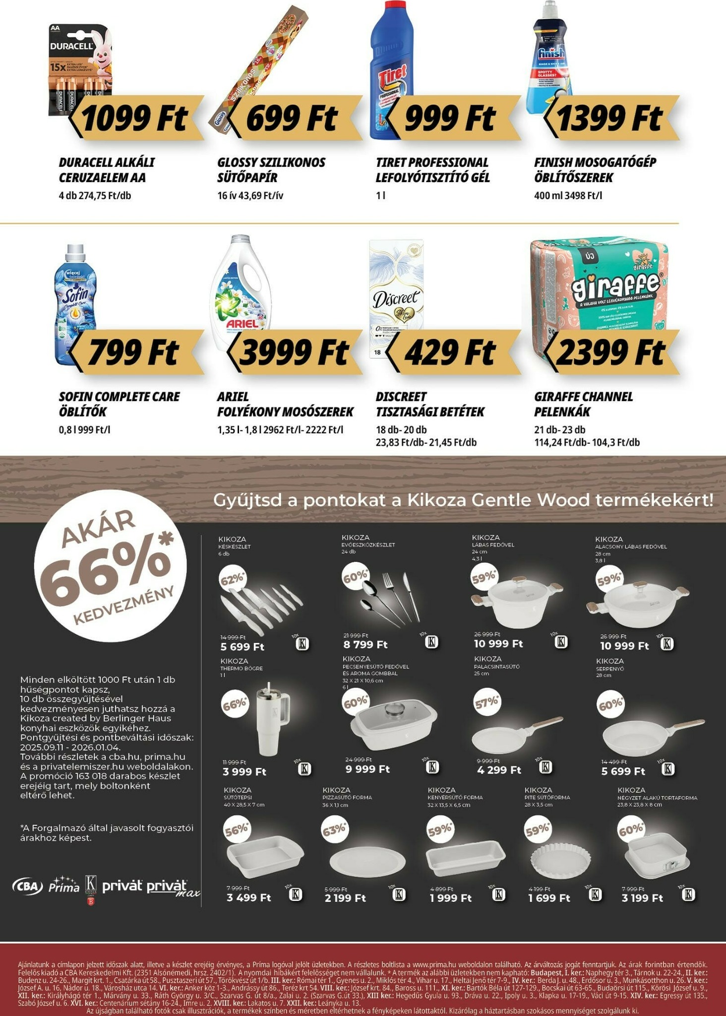 prima - Príma akciós újság, érvényes 11.20. - 11.26. - page: 12