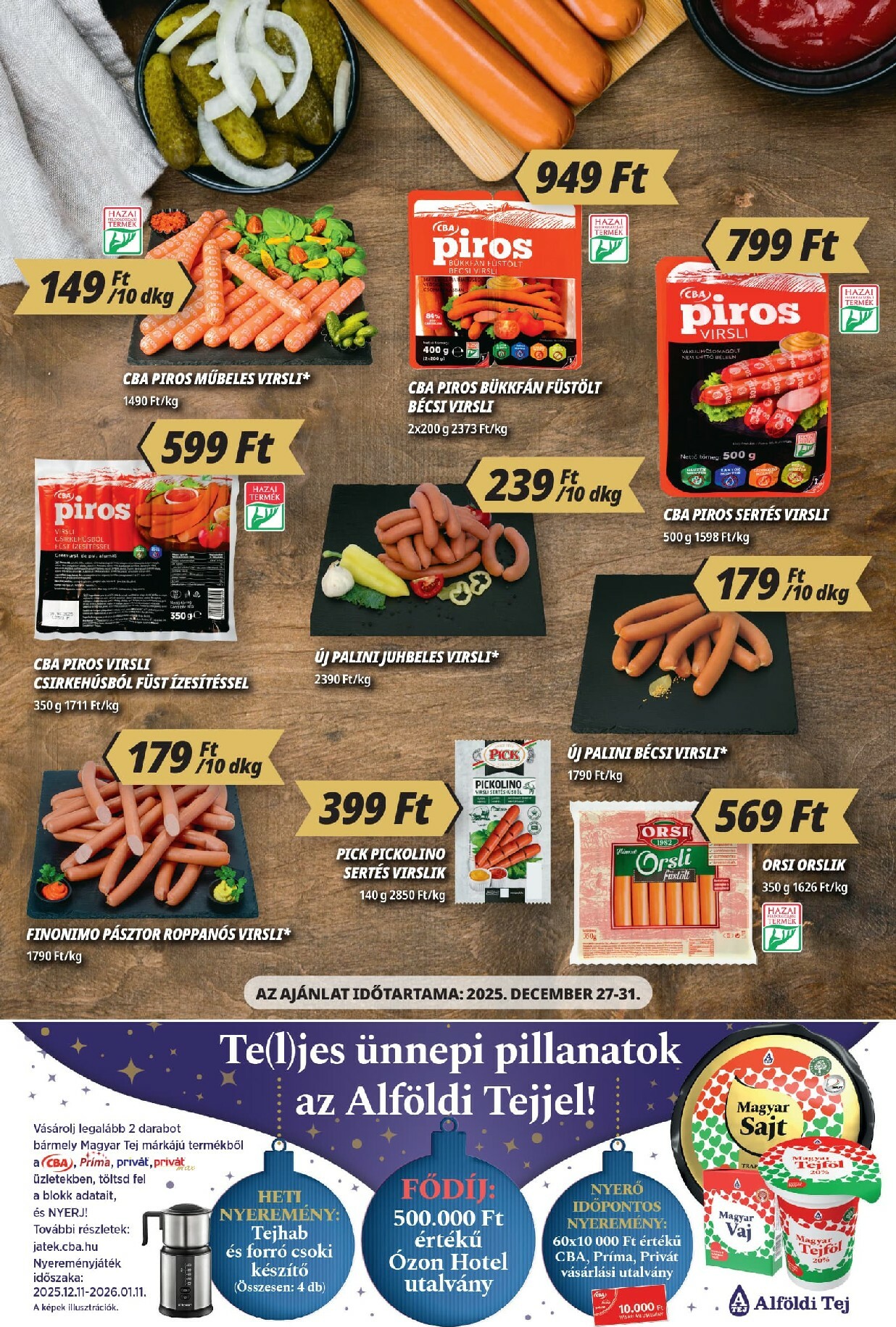 prima - Príma akciós újság, érvényes 12.18. - 12.31. - page: 3