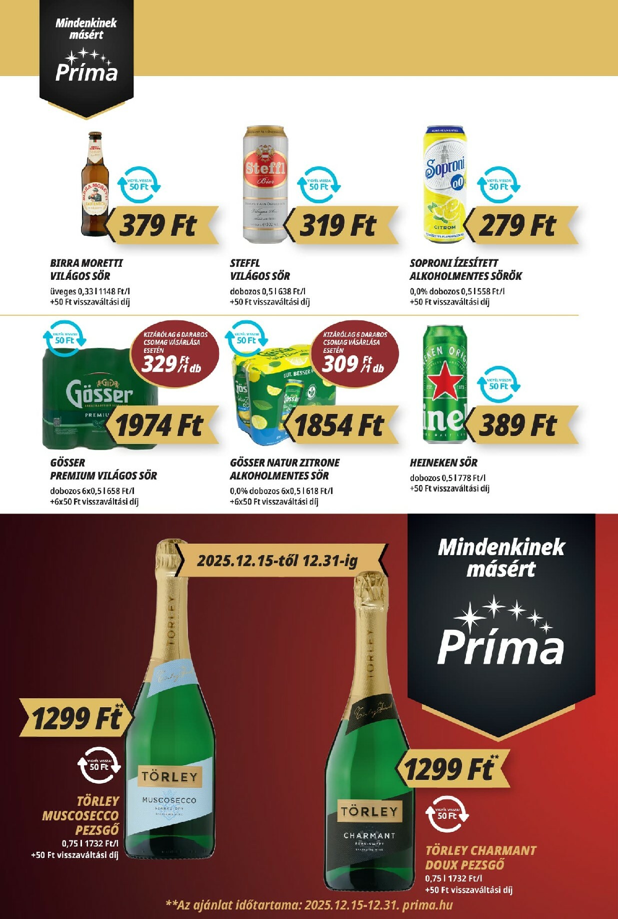 prima - Príma akciós újság, érvényes 12.18. - 12.31. - page: 10