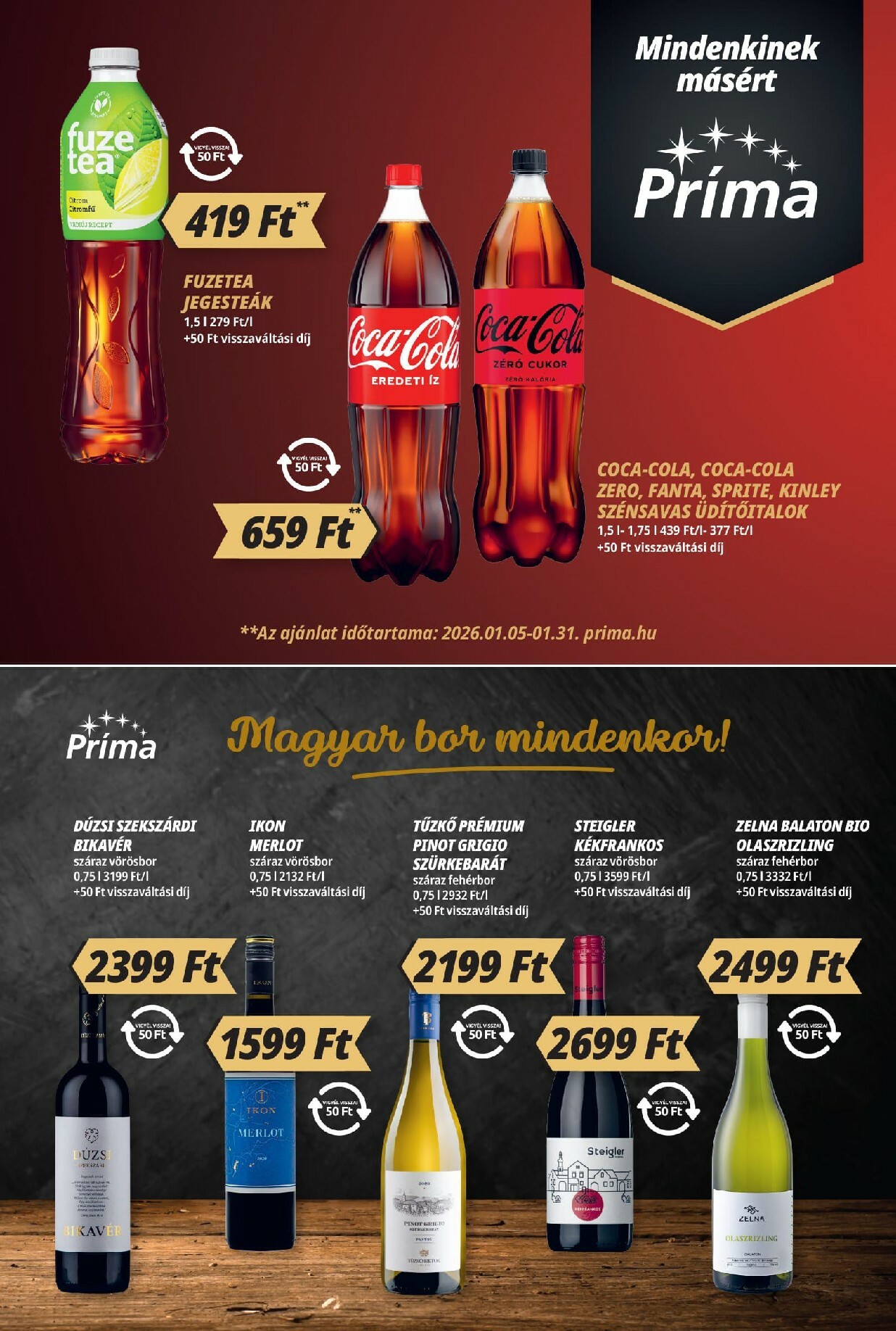 prima - Príma akciós újság, érvényes 01.15. - 01.21. - page: 9