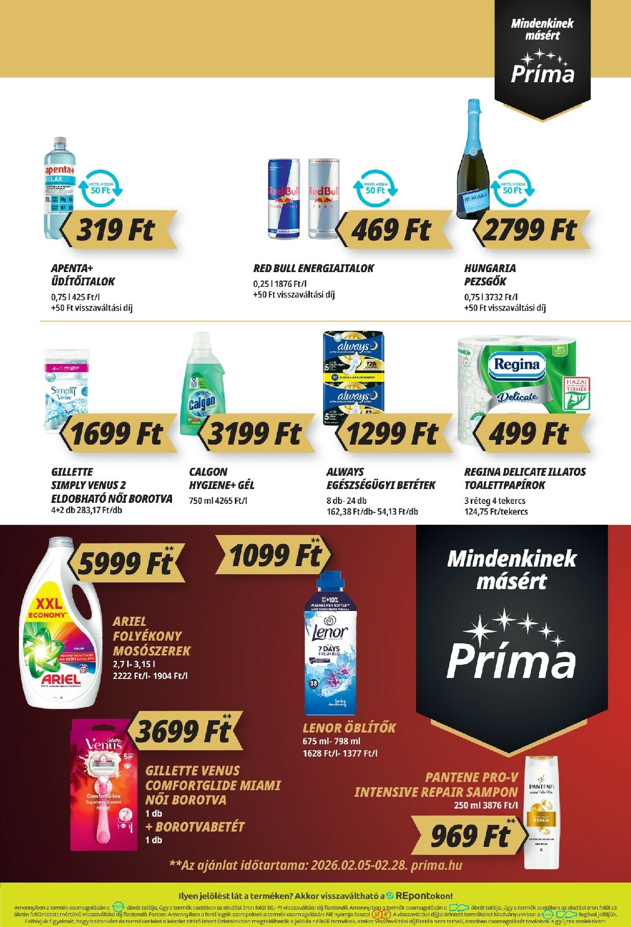 prima - Príma akciós újság, érvényes 2026.02.19. - 2026.02.25. - page: 7