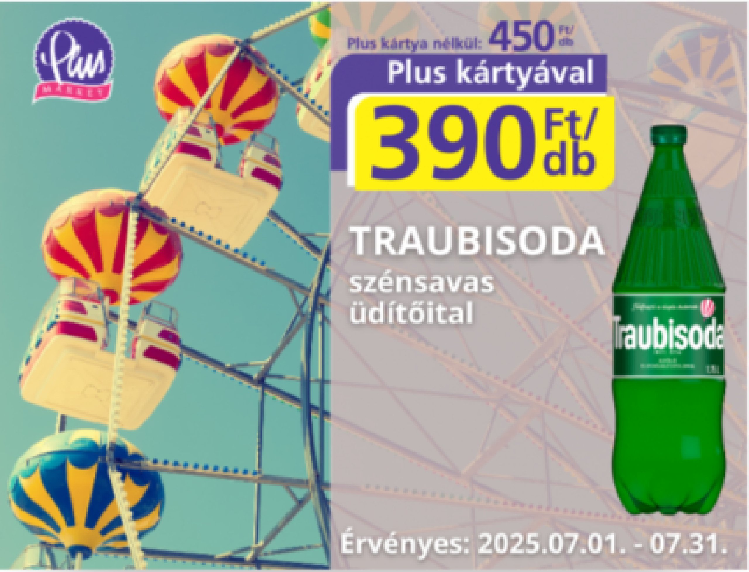 plus-market - Plus Market akciós újság, érvényes 07.01. - 07.31. - page: 1