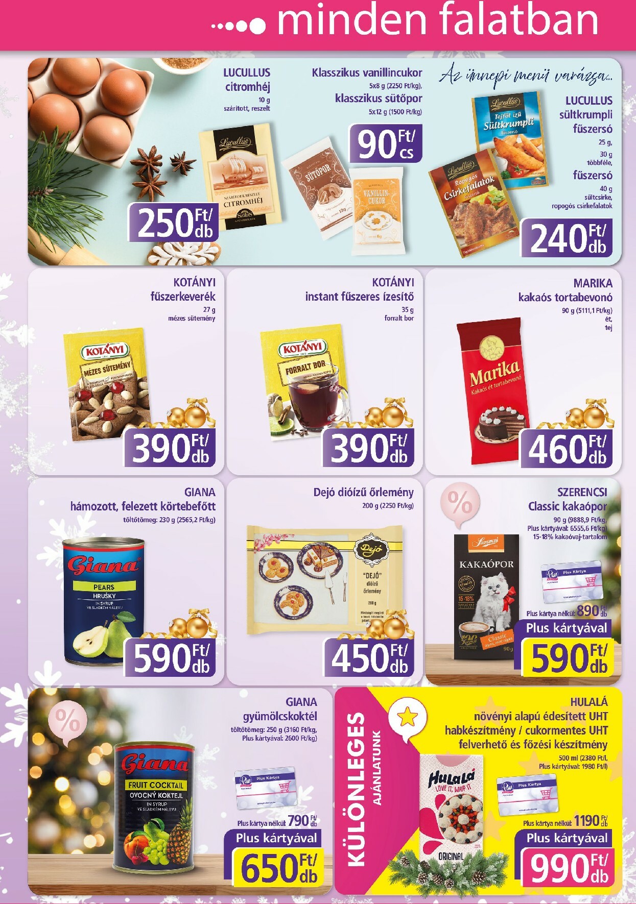 plus-market - Plus Market akciós újság, érvényes 12.04. - 12.13. - page: 6