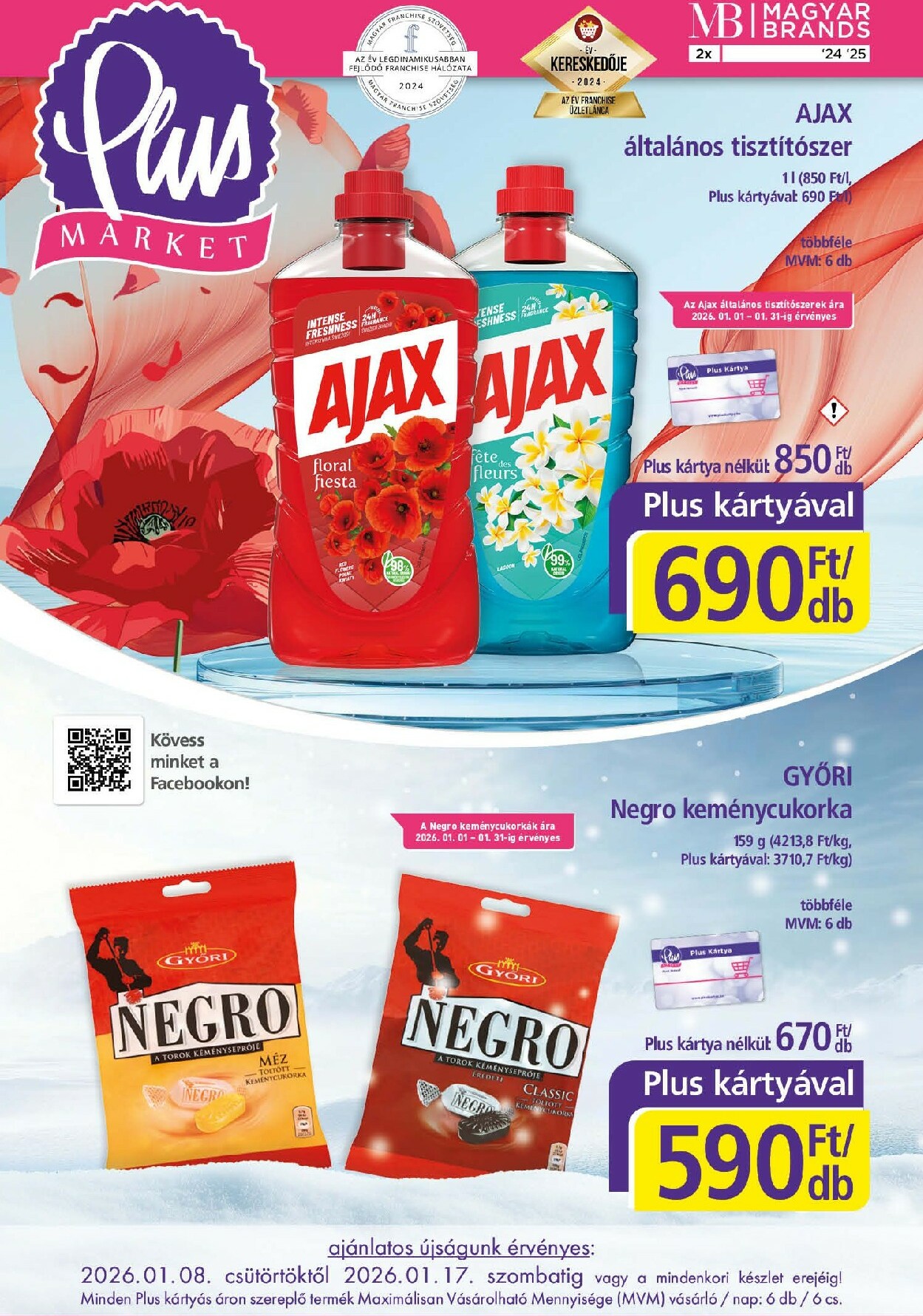 plus-market - Plus Market akciós újság, érvényes 01.08. - 01.17.