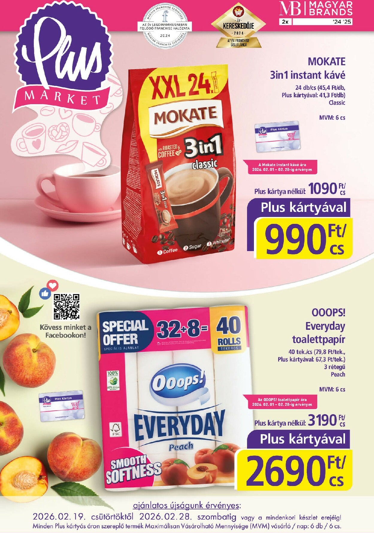 plus-market - Plus Market akciós újság, érvényes 2026.02.19. - 2026.02.28.