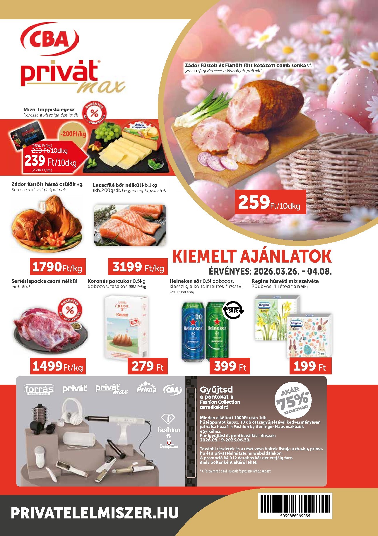 privat-elelmiszer - Privát Max akciós újság, érvényes 2026.03.26. - 2026.04.08.