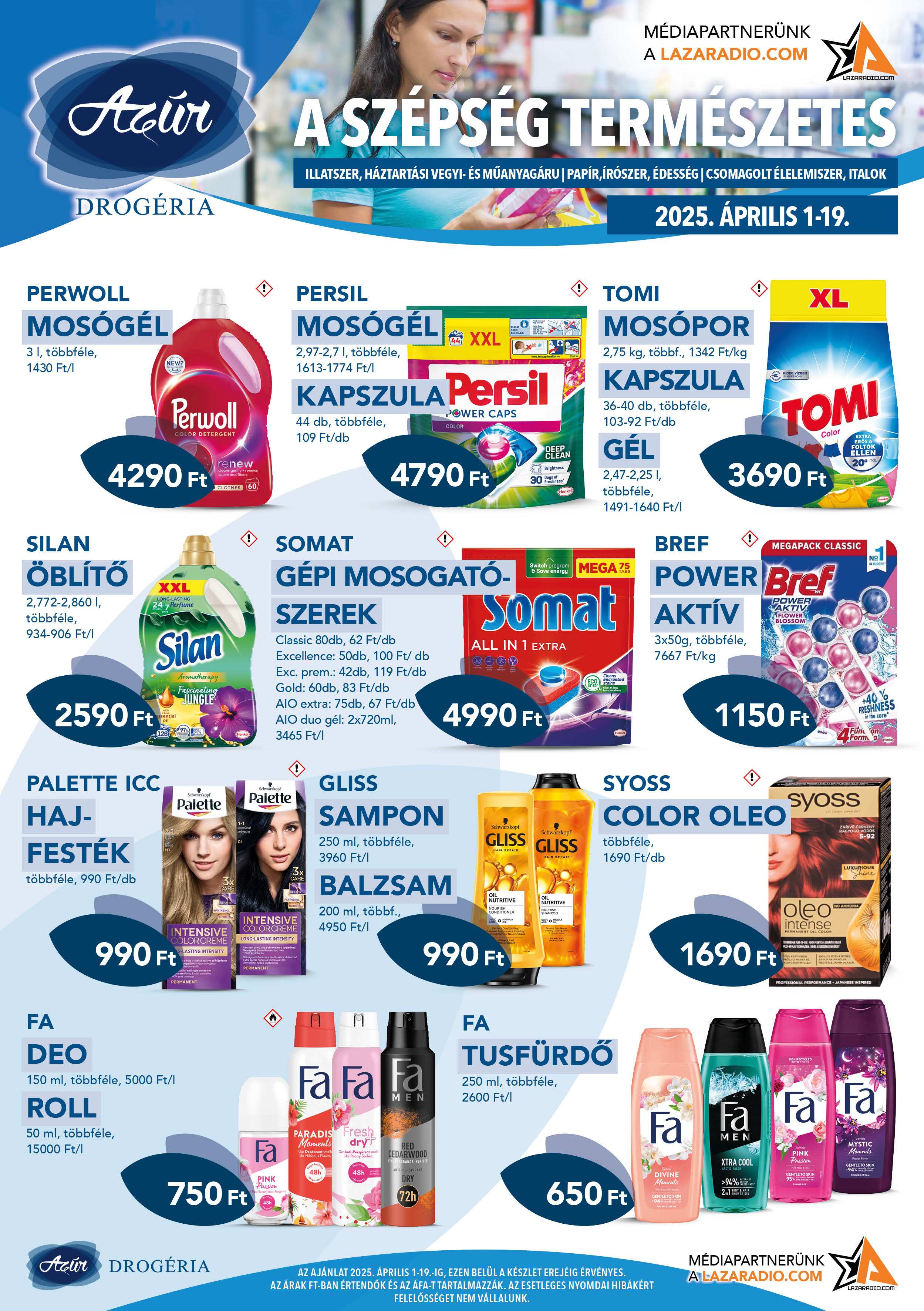 azur - Azúr akciós újság, érvényes 04.01. - 04.19.