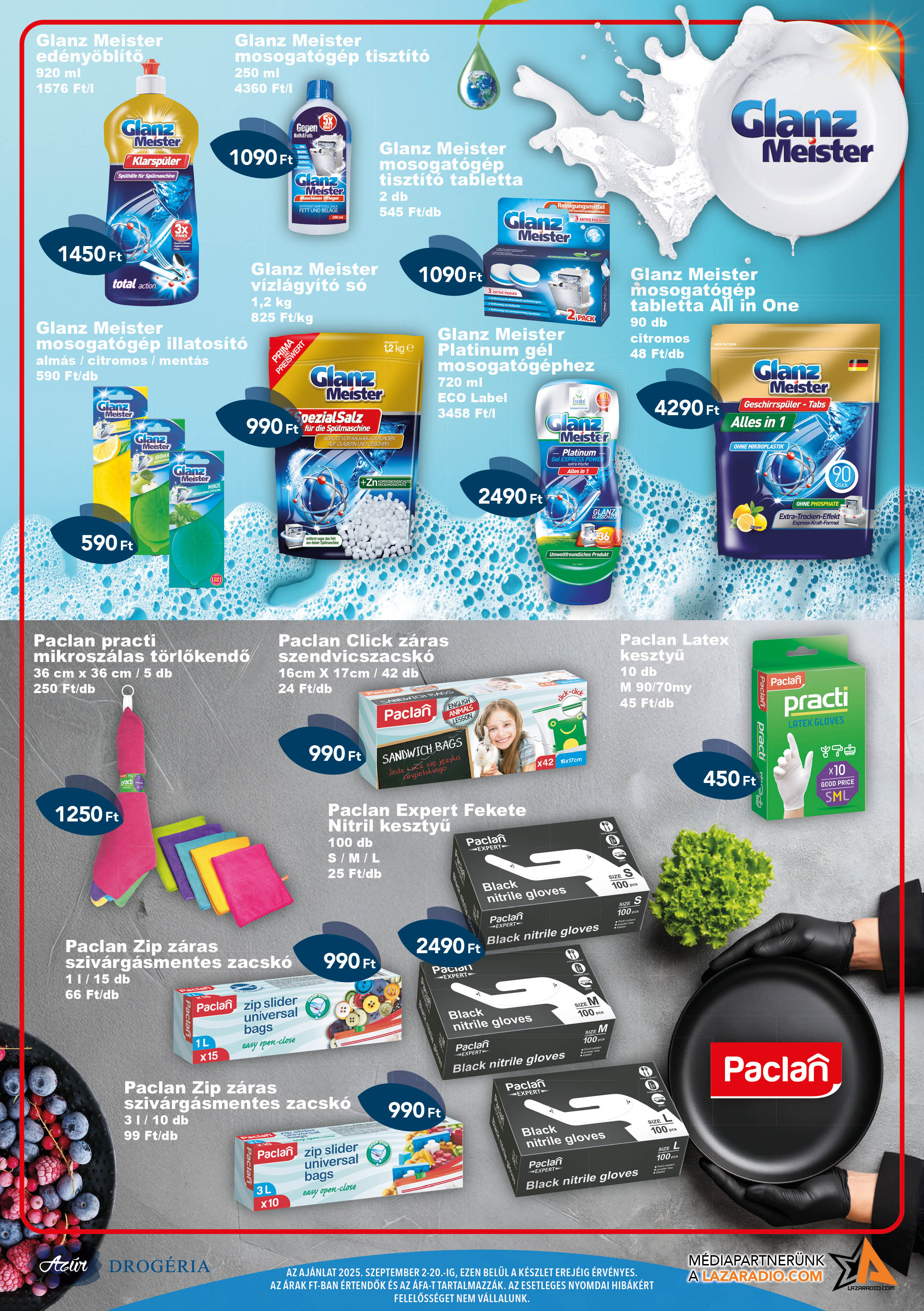 azur - Azúr akciós újság, érvényes 09.02. - 09.20. - page: 3