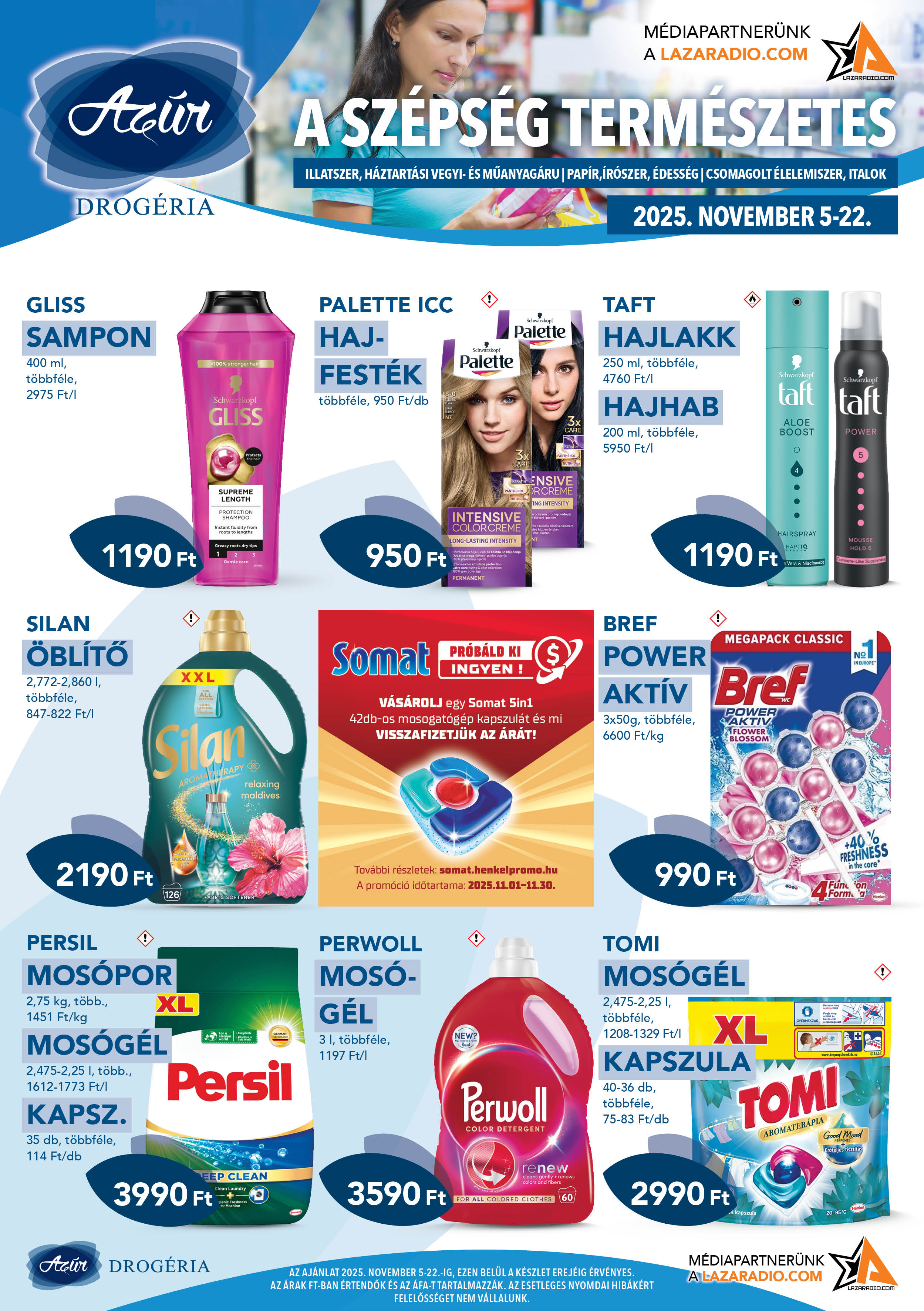 azur - Azúr akciós újság, érvényes 11.05. - 11.22.