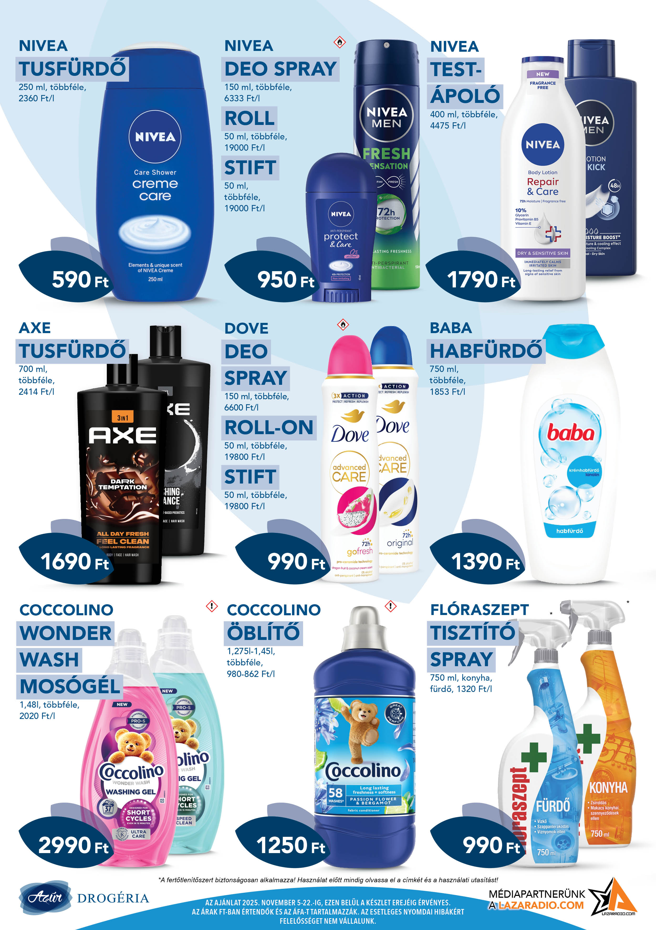 azur - Azúr akciós újság, érvényes 11.05. - 11.22. - page: 2