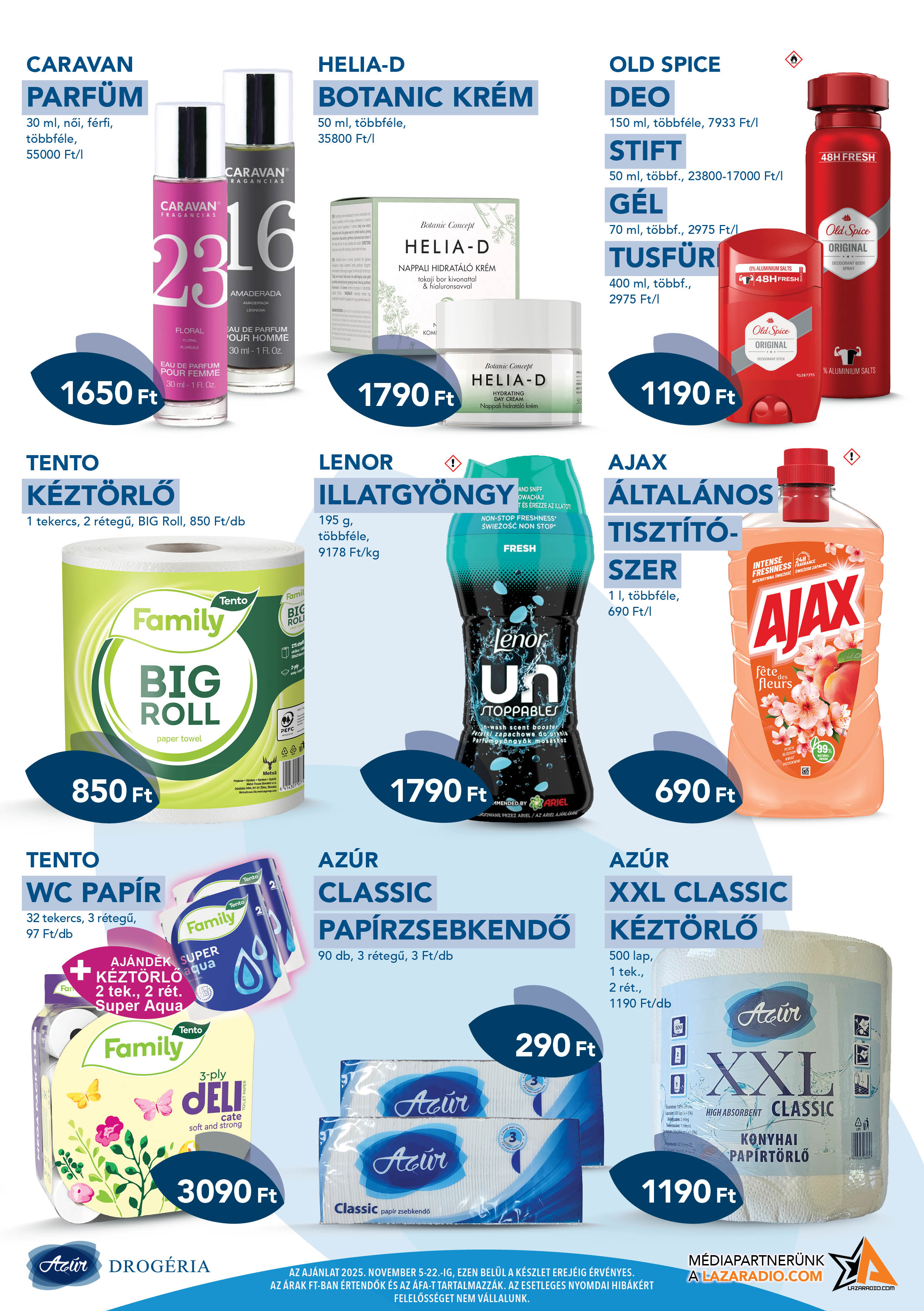 azur - Azúr akciós újság, érvényes 11.05. - 11.22. - page: 4