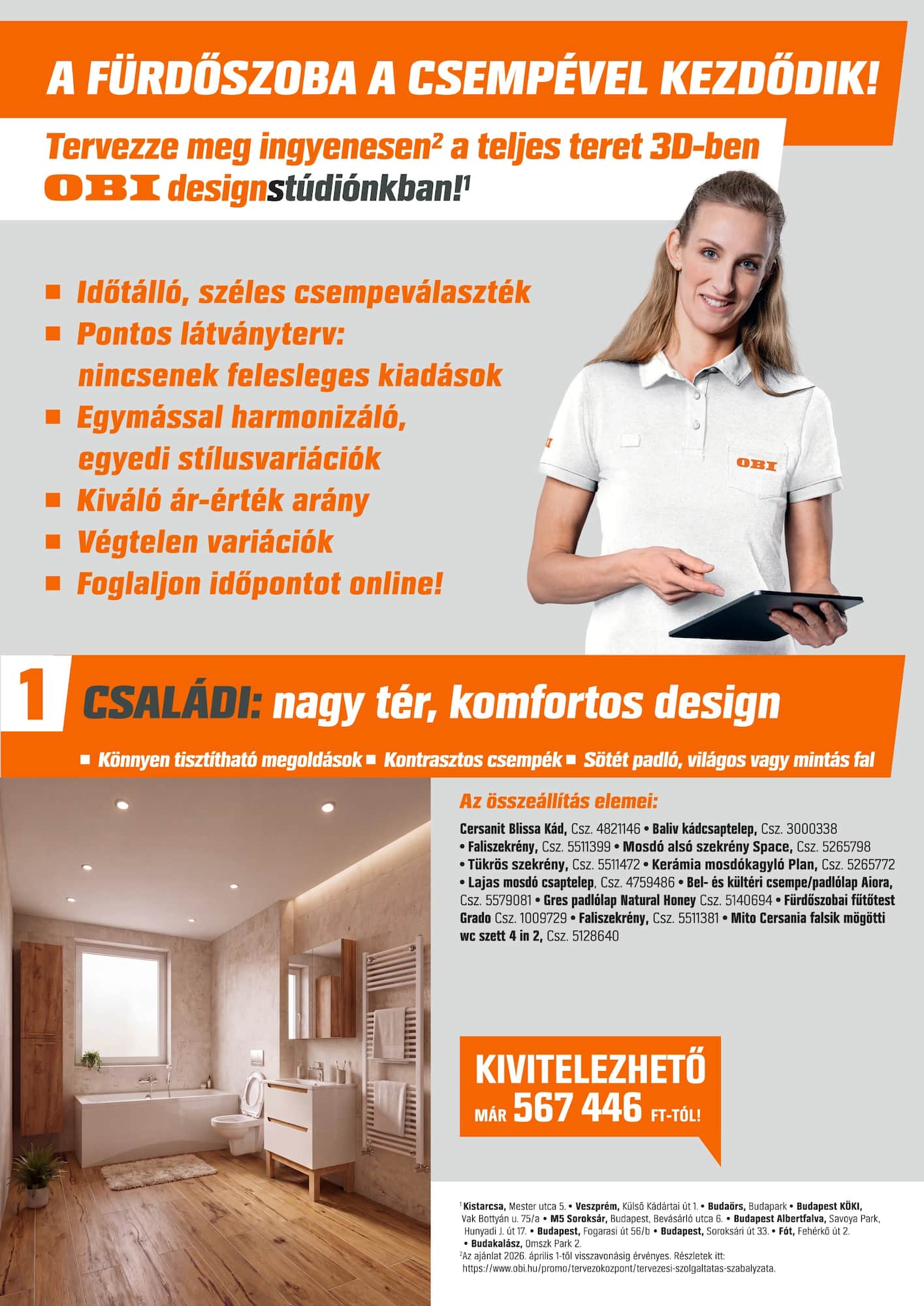 obi - Aktuális OBI - Designstúdió magazin szórólap érvényes csütörtöktől 2026.01.08.-től csütörtöktől 2026.12.31.-ig - page: 18