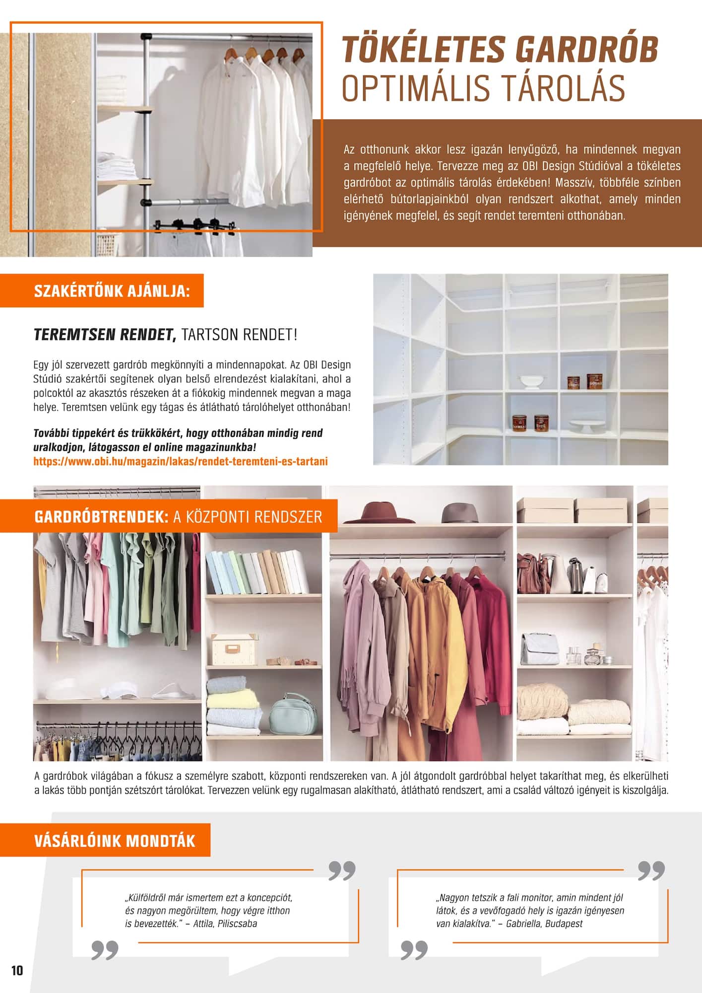 obi - Aktuális OBI - Designstúdió magazin szórólap érvényes csütörtöktől 2026.01.08.-től csütörtöktől 2026.12.31.-ig - page: 10