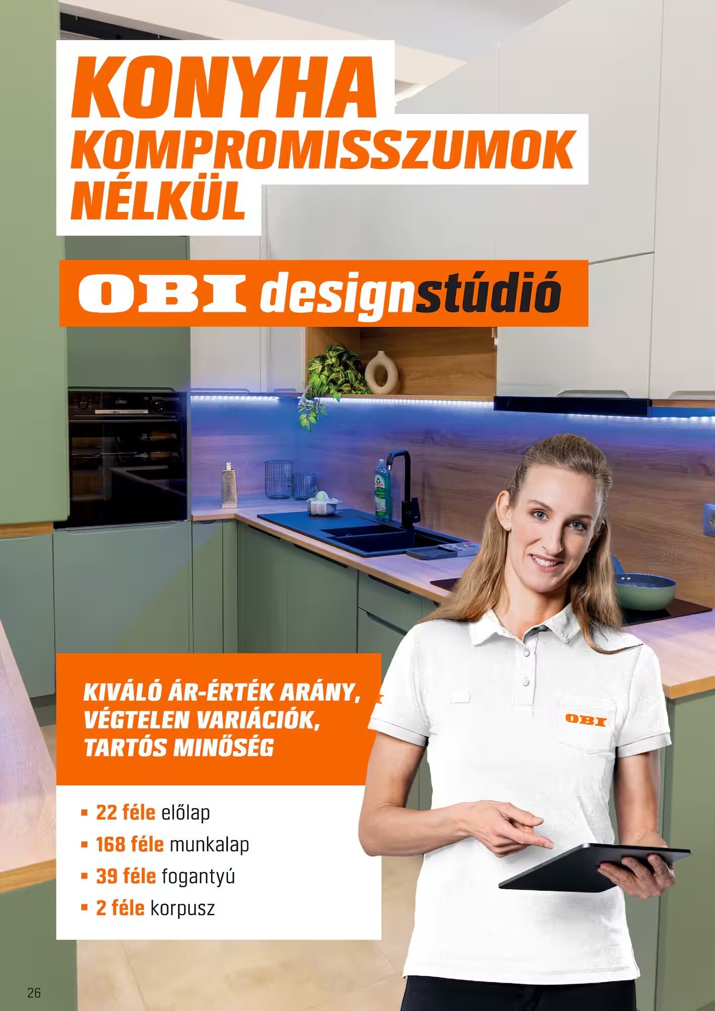 obi - Aktuális OBI szórólap érvényes keddtől 2026.08.04.-től vasárnaptól 2026.08.30.-ig - page: 26