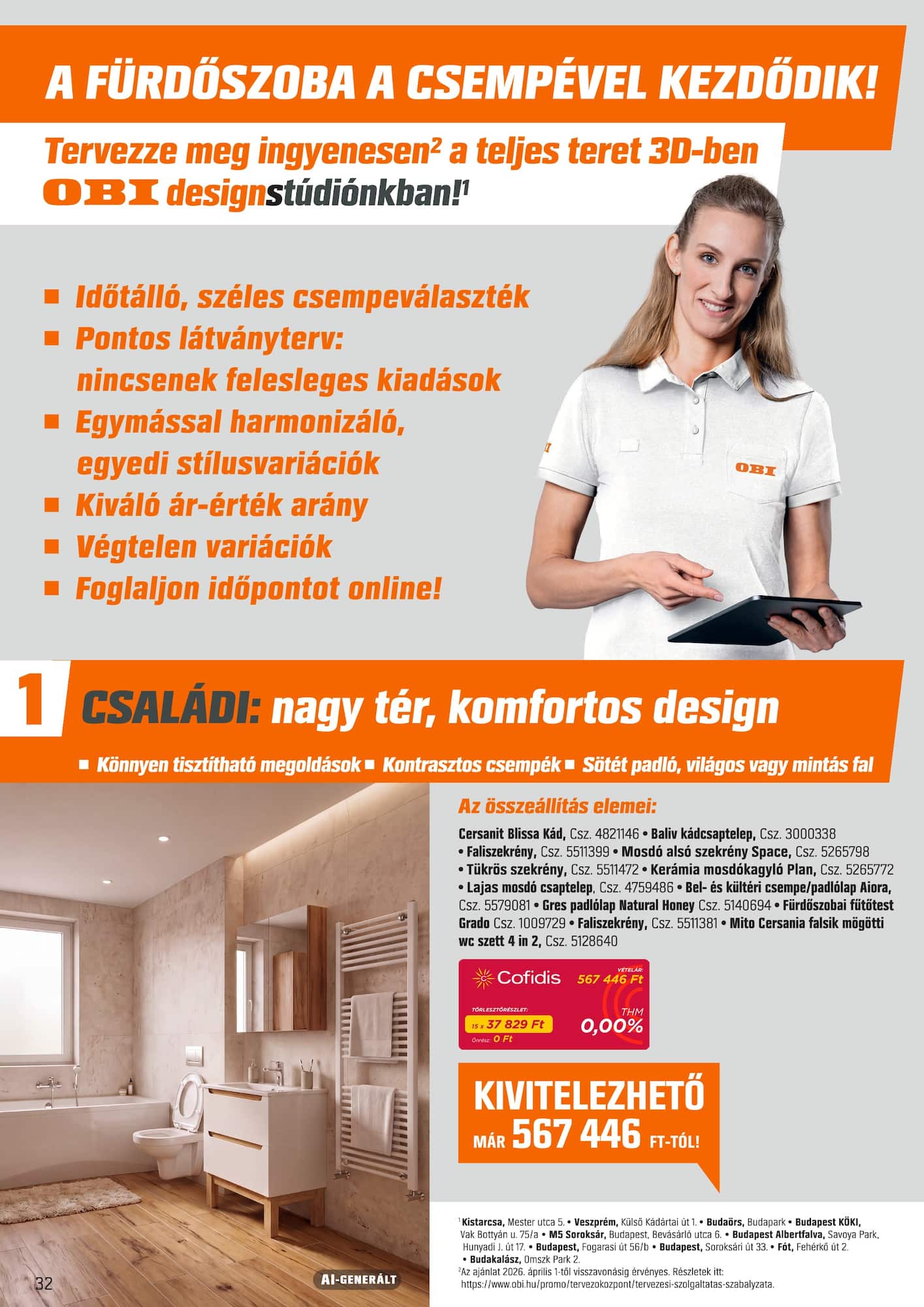 obi - Aktuális OBI szórólap érvényes keddtől 2026.09.01.-től vasárnaptól 2026.09.27.-ig - page: 32