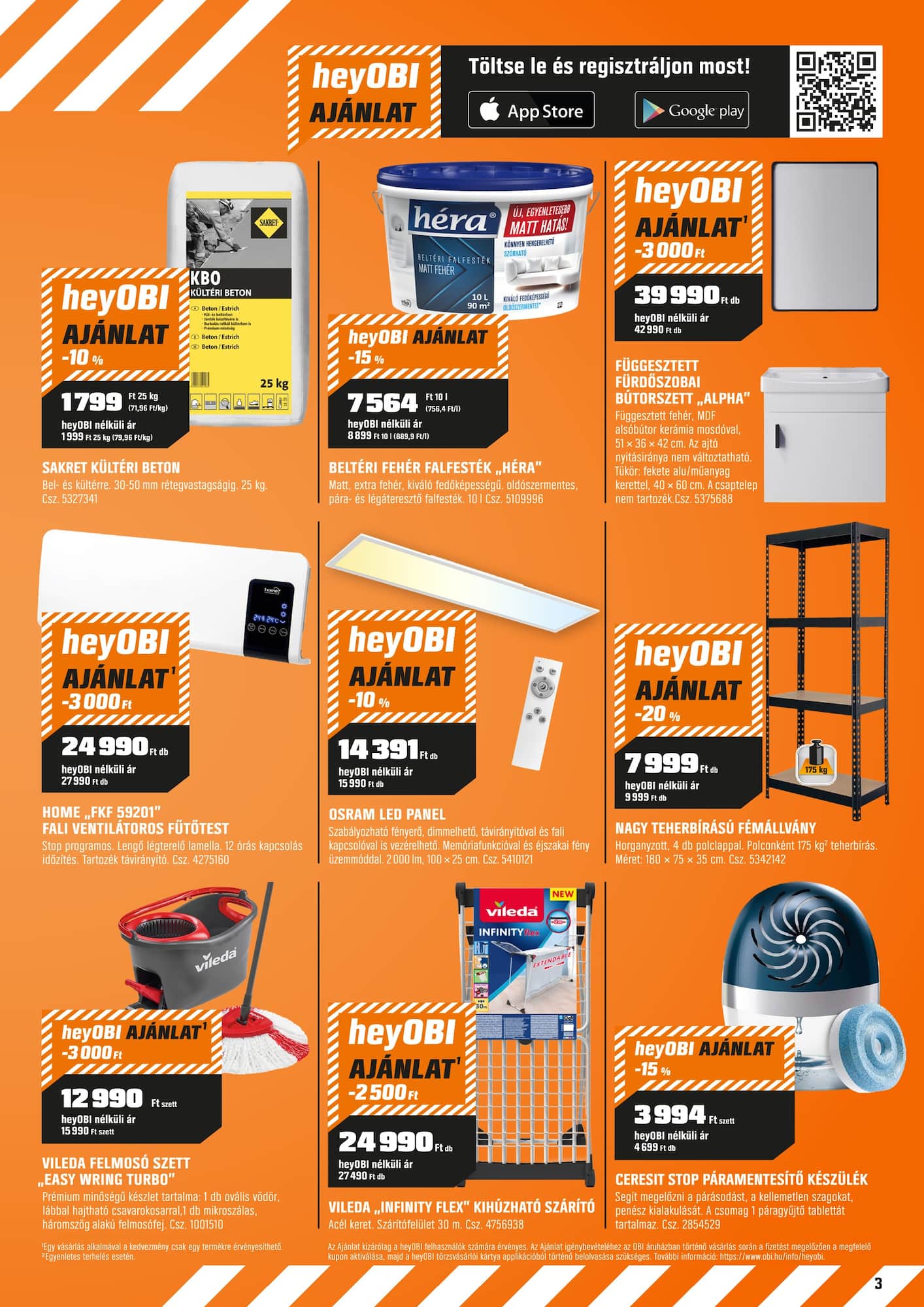 obi - OBI akciós újság, érvényes 10.01. - 11.03. - page: 3