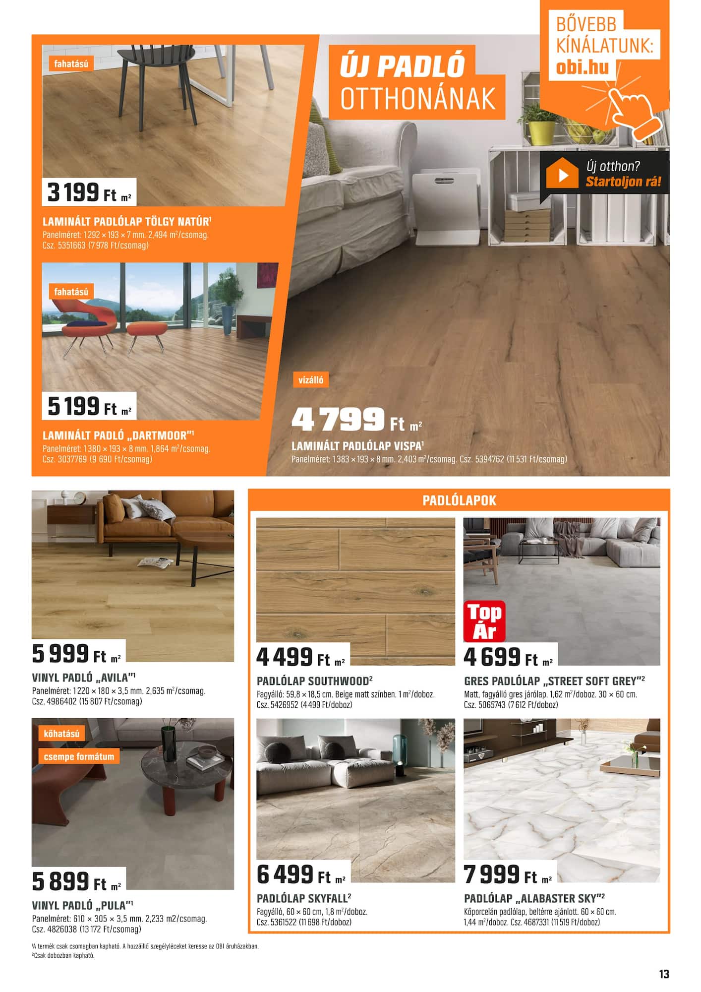 obi - OBI akciós újság, érvényes 10.01. - 11.03. - page: 13