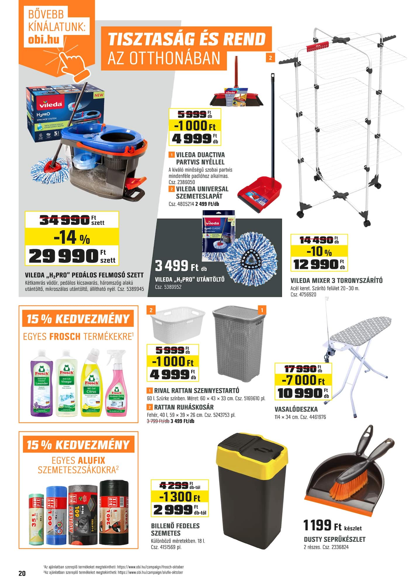 obi - OBI akciós újság, érvényes 10.01. - 11.03. - page: 20