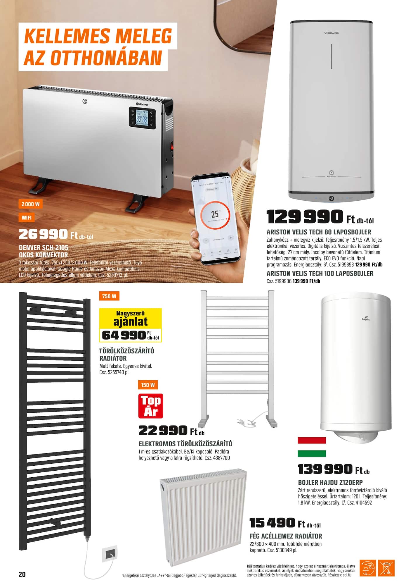 obi - OBI akciós újság, érvényes 12.30. - 02.01. - page: 20