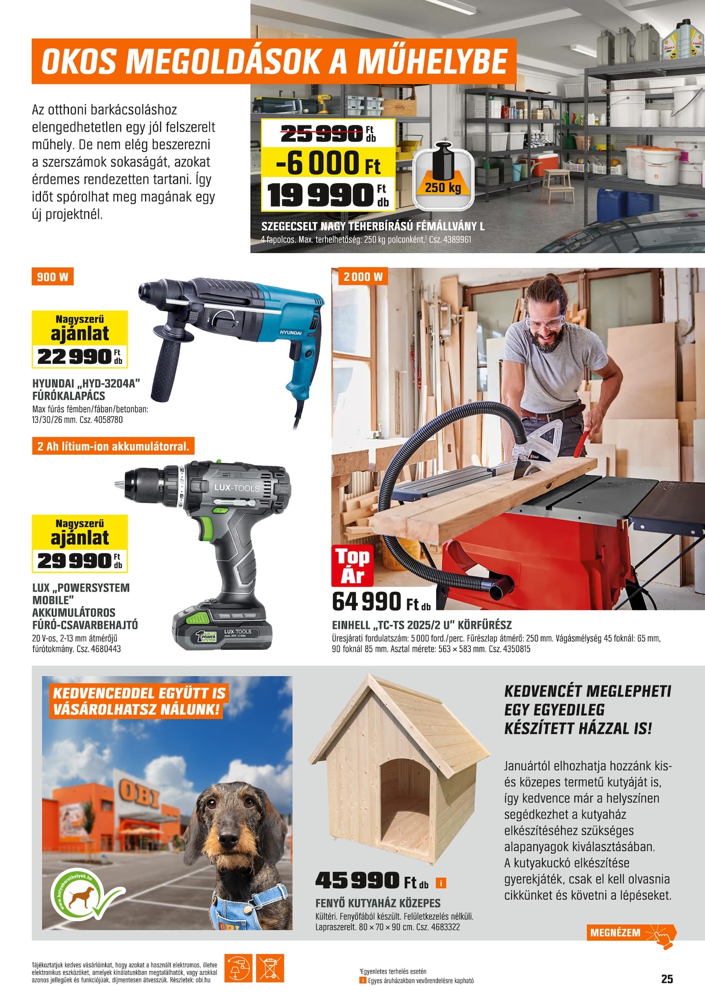 obi - OBI akciós újság, érvényes 12.30. - 02.01. - page: 25