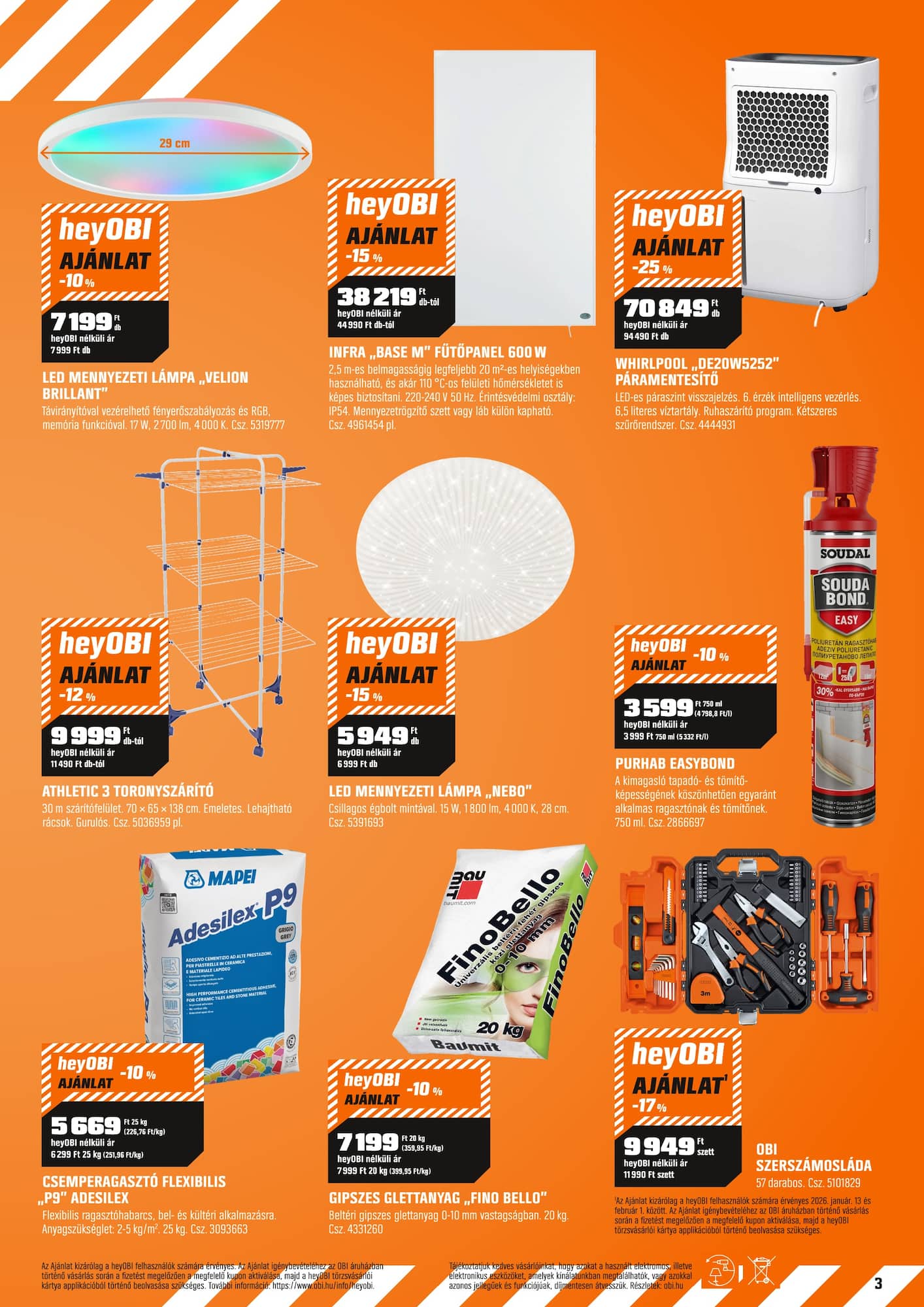 obi - OBI akciós újság, érvényes 12.30. - 02.01. - page: 3