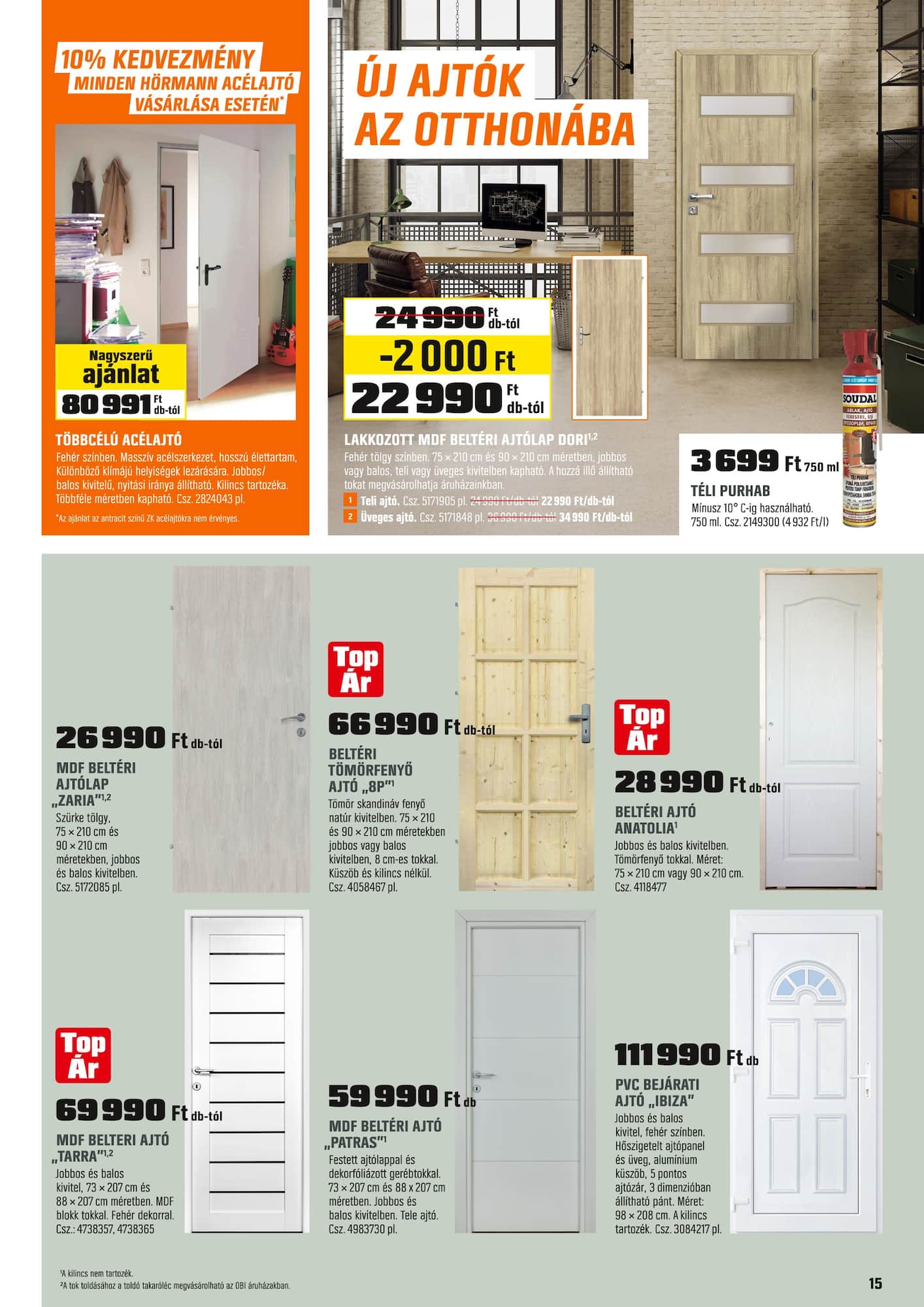 obi - OBI akciós újság, érvényes 12.30. - 02.01. - page: 15