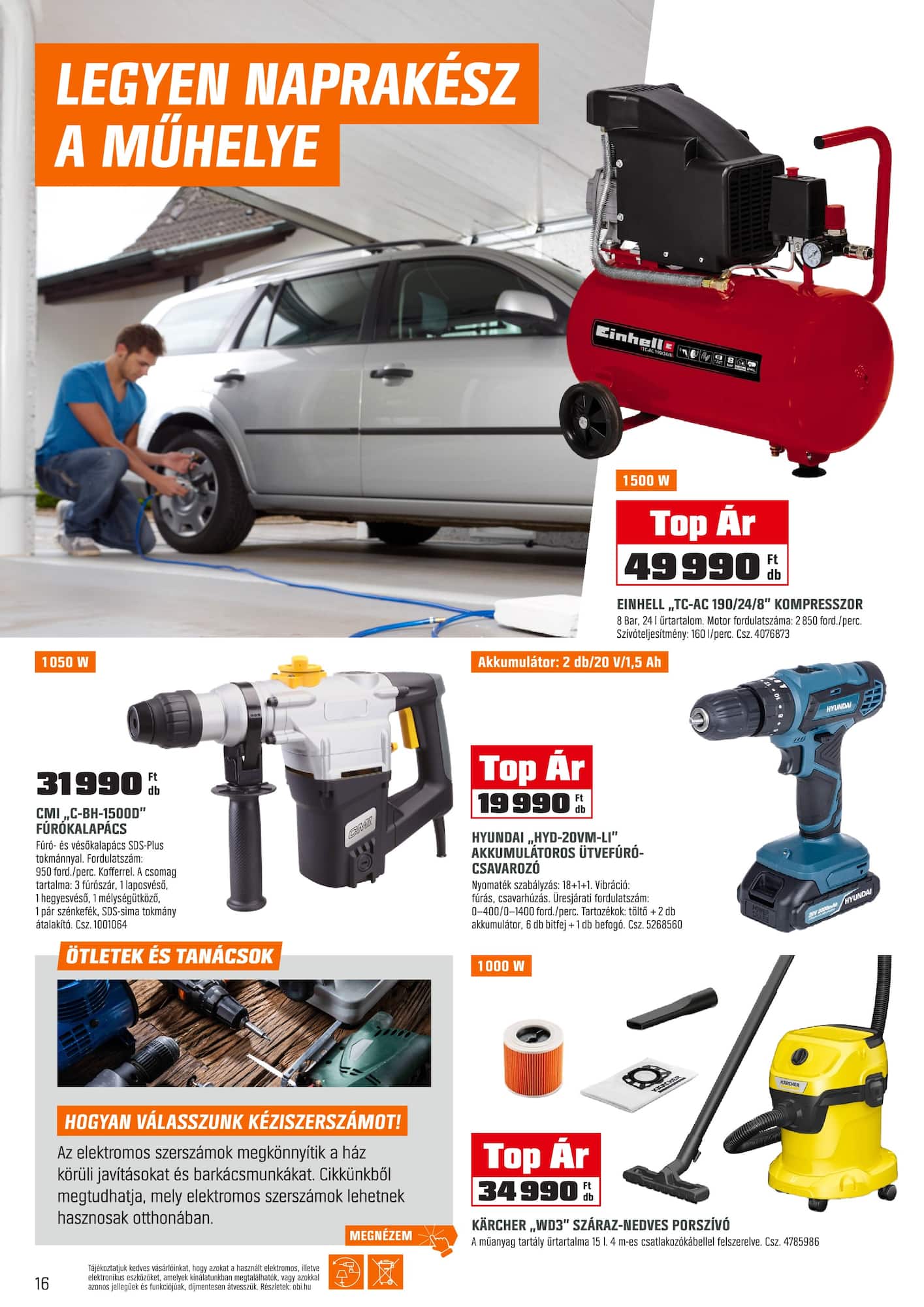 obi - OBI akciós újság, érvényes 2026.02.03. - 2026.03.01. - page: 16