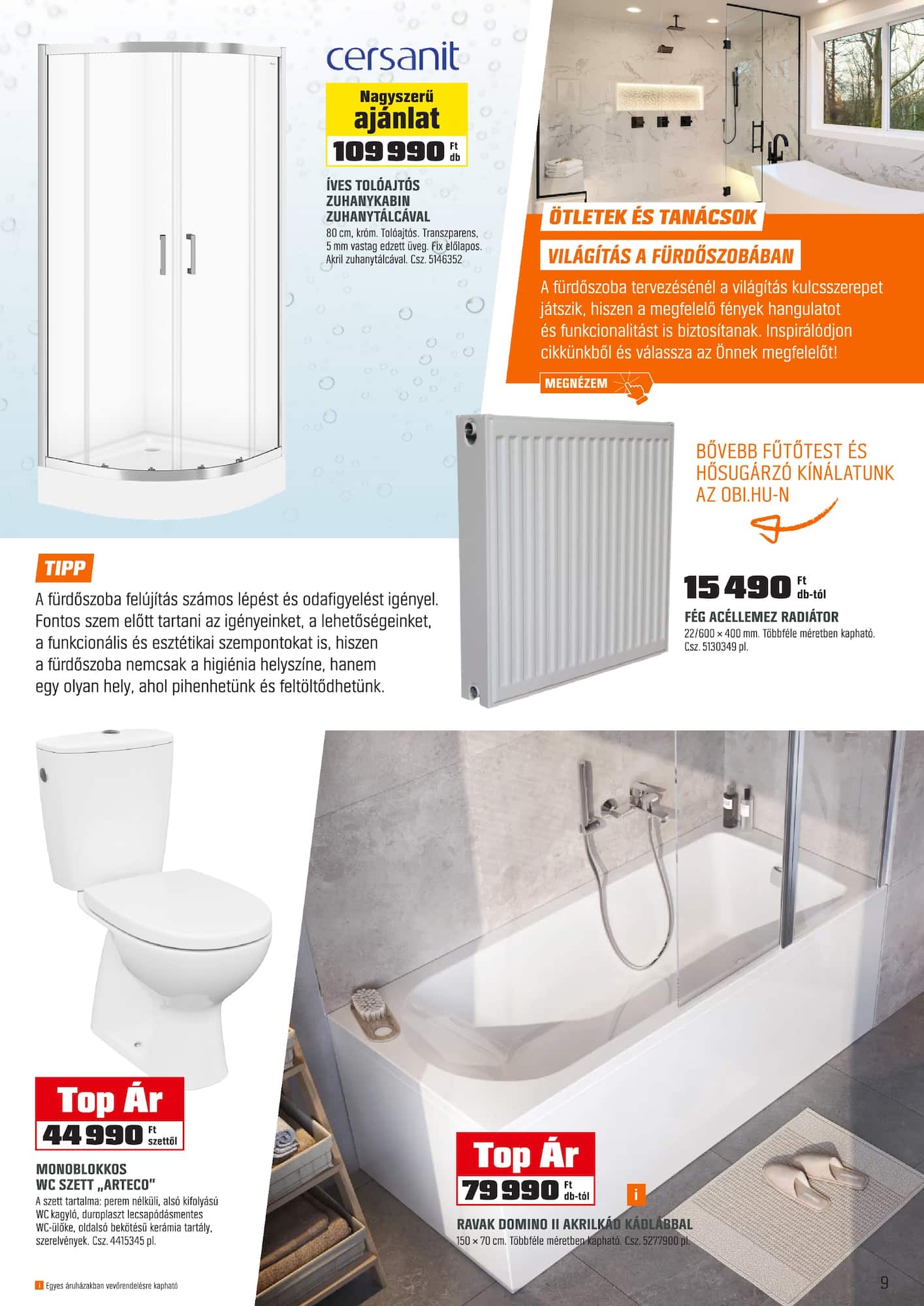 obi - OBI akciós újság, érvényes 2026.02.03. - 2026.03.01. - page: 9