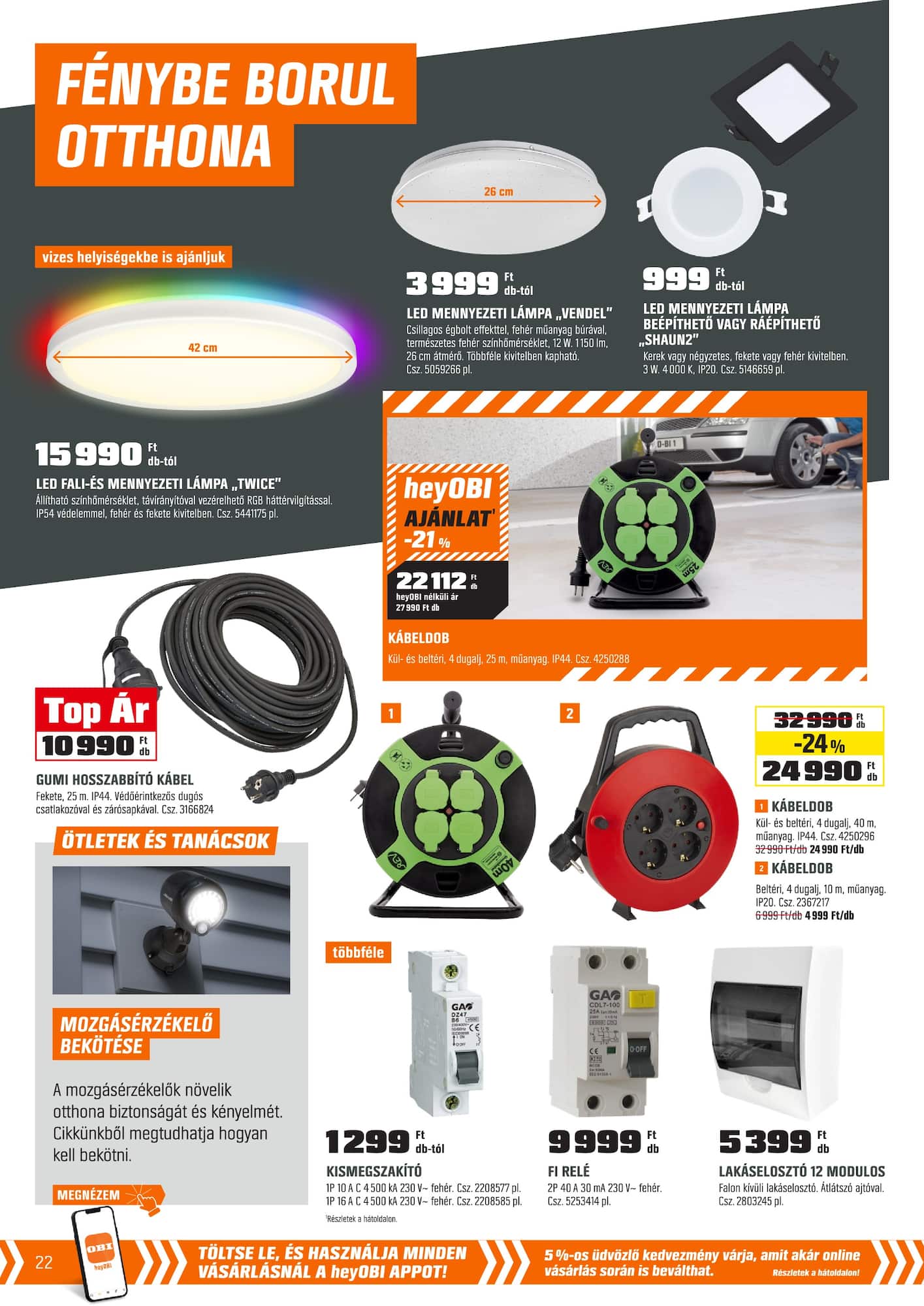 obi - OBI akciós újság, érvényes 2026.02.03. - 2026.03.01. - page: 22