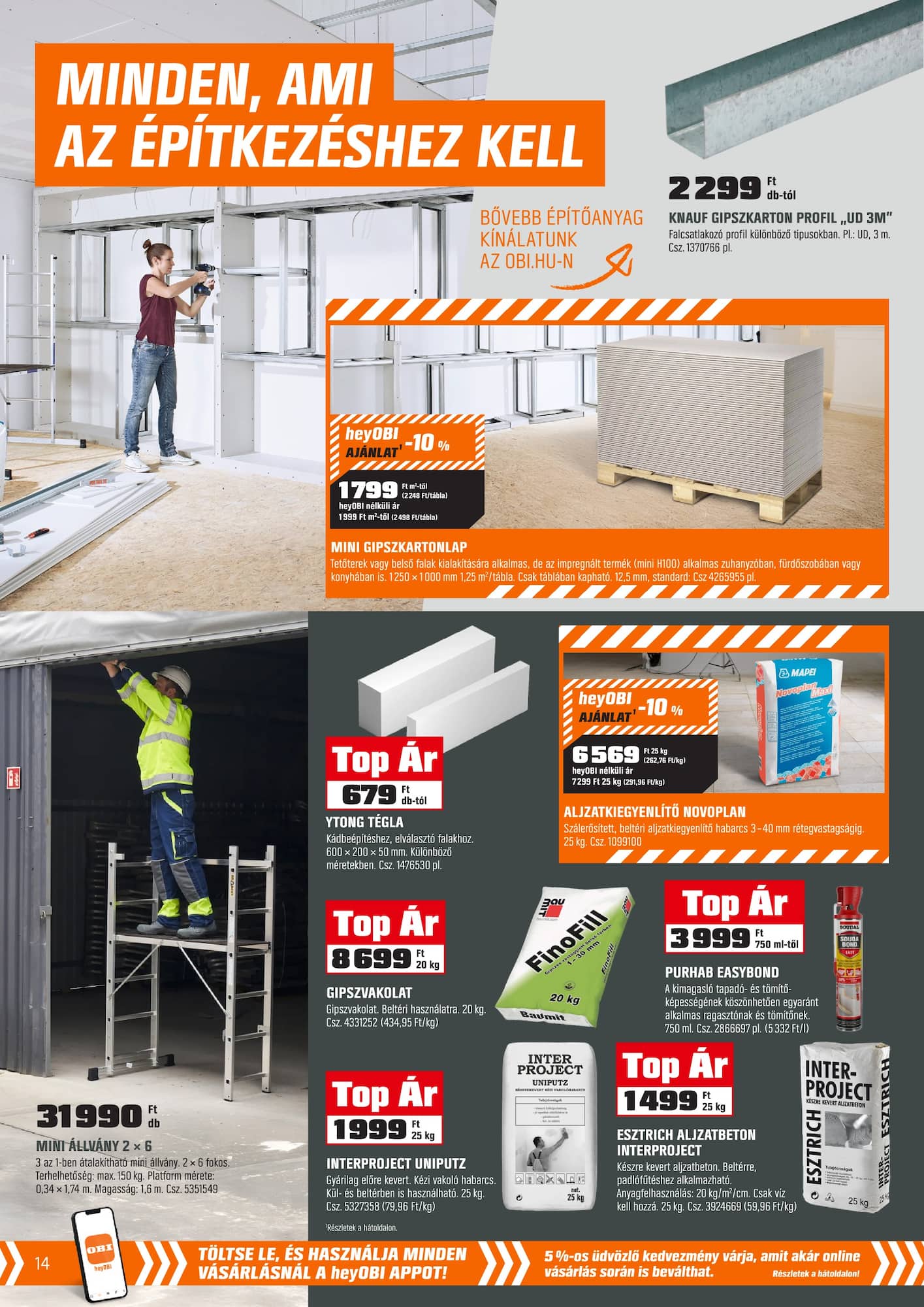 obi - OBI akciós újság, érvényes 2026.02.03. - 2026.03.01. - page: 14