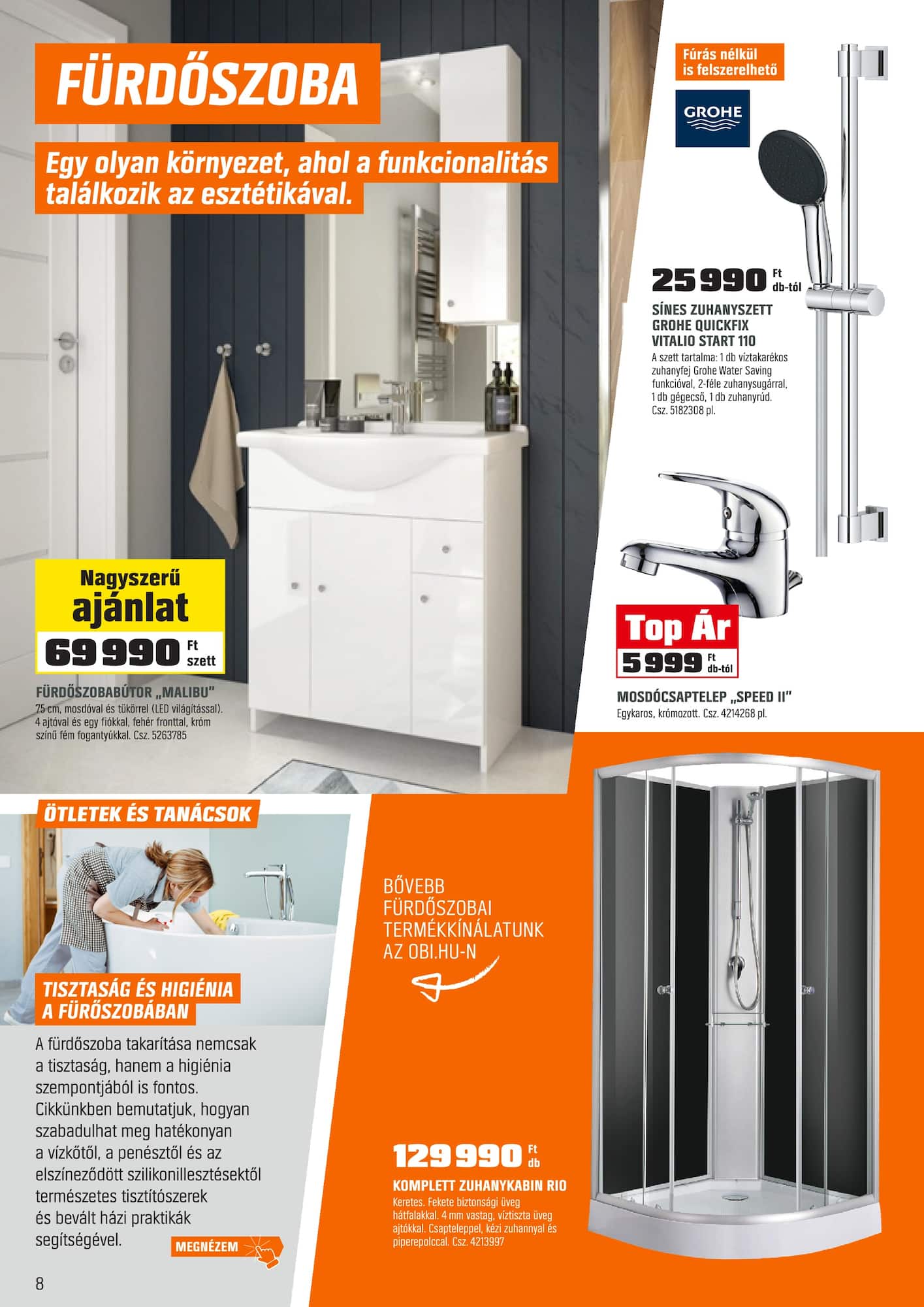 obi - OBI akciós újság, érvényes 2026.02.03. - 2026.03.01. - page: 8