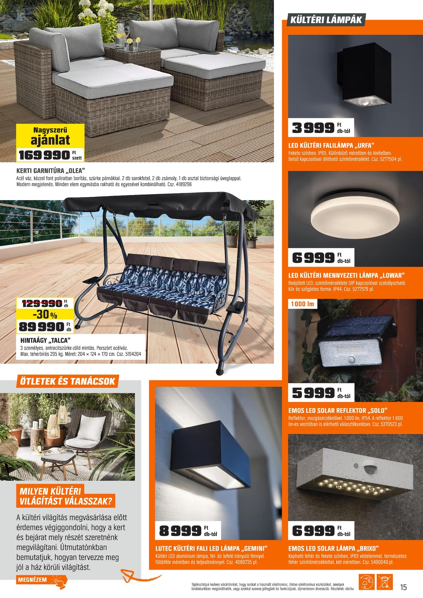 obi - OBI akciós újság, érvényes 2026.03.03. - 2026.03.29. - page: 15