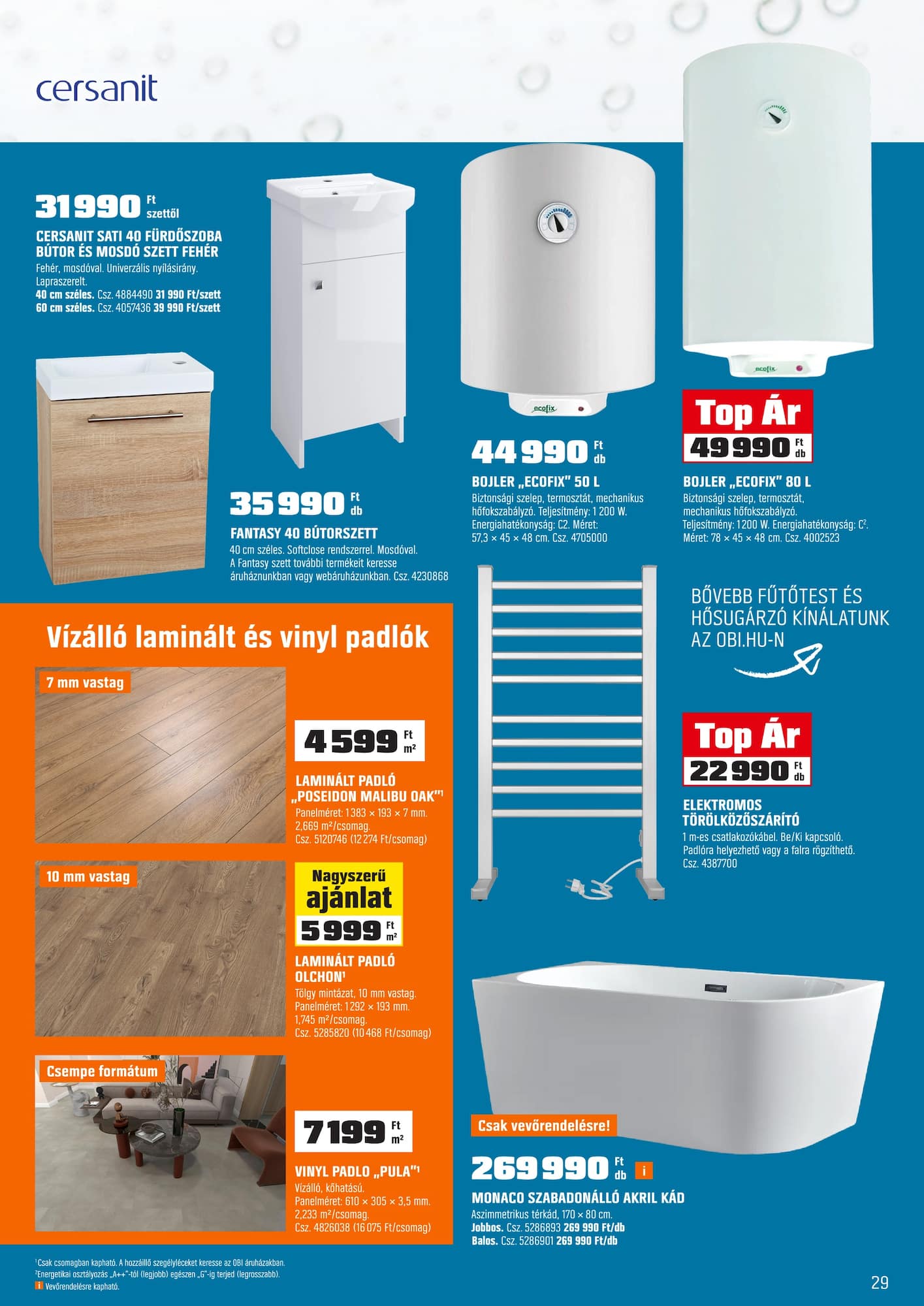 obi - OBI akciós újság, érvényes 2026.03.03. - 2026.03.29. - page: 29