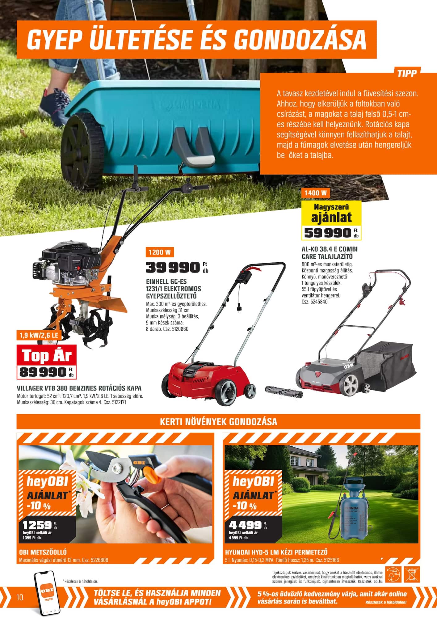 obi - OBI akciós újság, érvényes 2026.03.03. - 2026.03.29. - page: 10