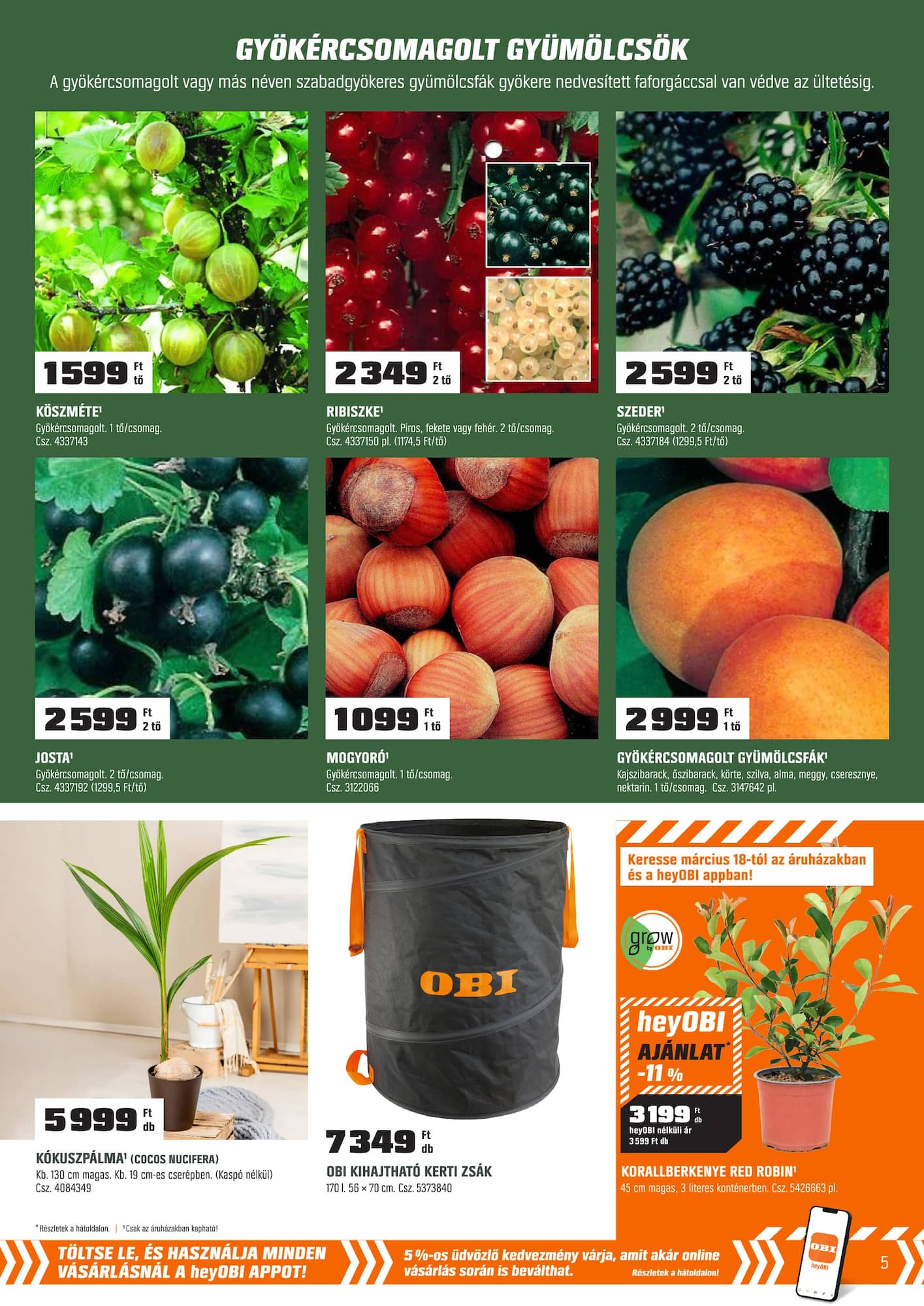 obi - OBI akciós újság, érvényes 2026.03.03. - 2026.03.29. - page: 5