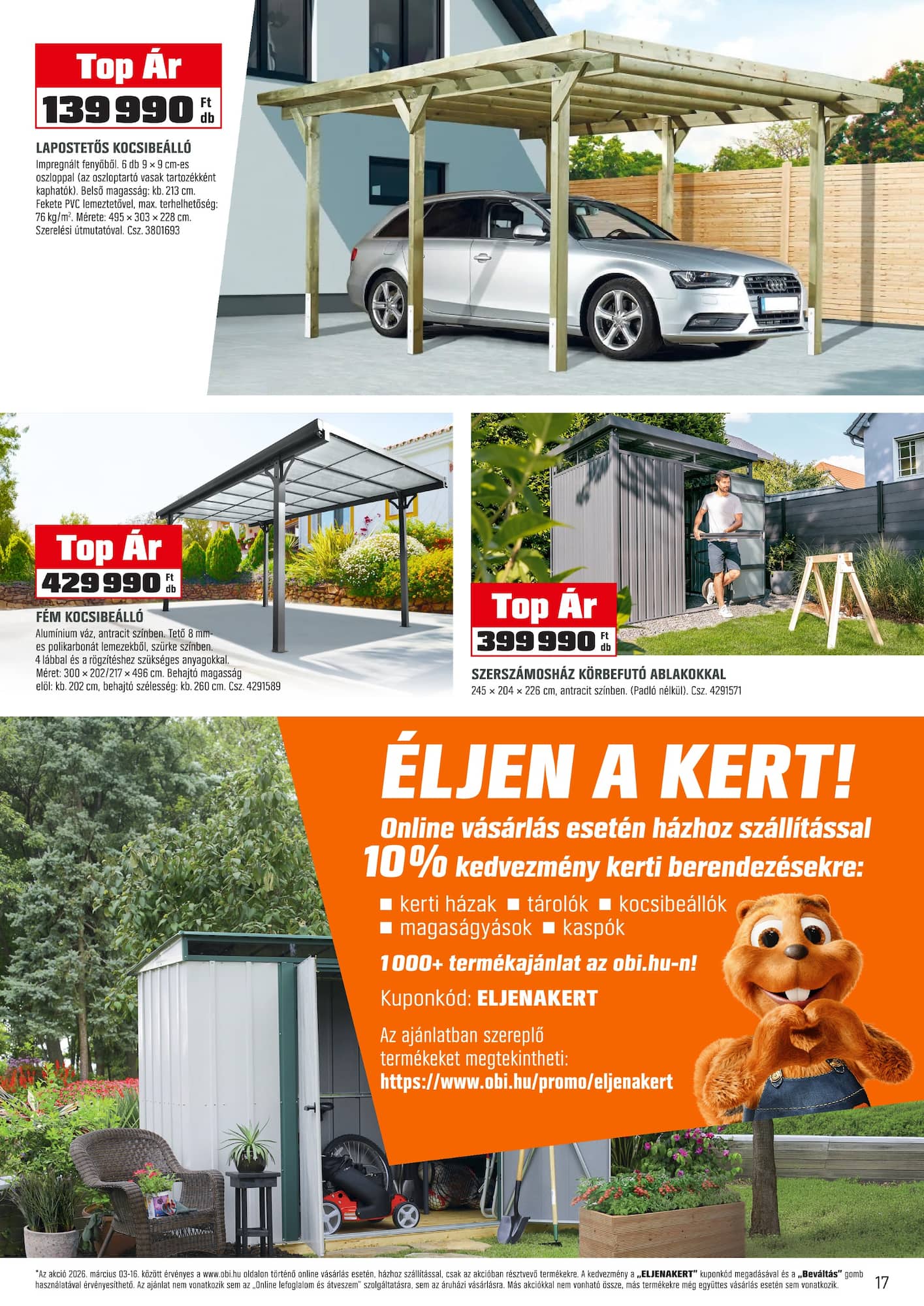obi - OBI akciós újság, érvényes 2026.03.03. - 2026.03.29. - page: 17