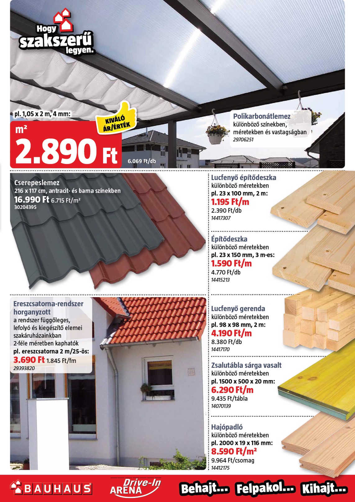 bauhaus - BAUHAUS akciós újság, érvényes 08.07. - 09.02. - page: 41