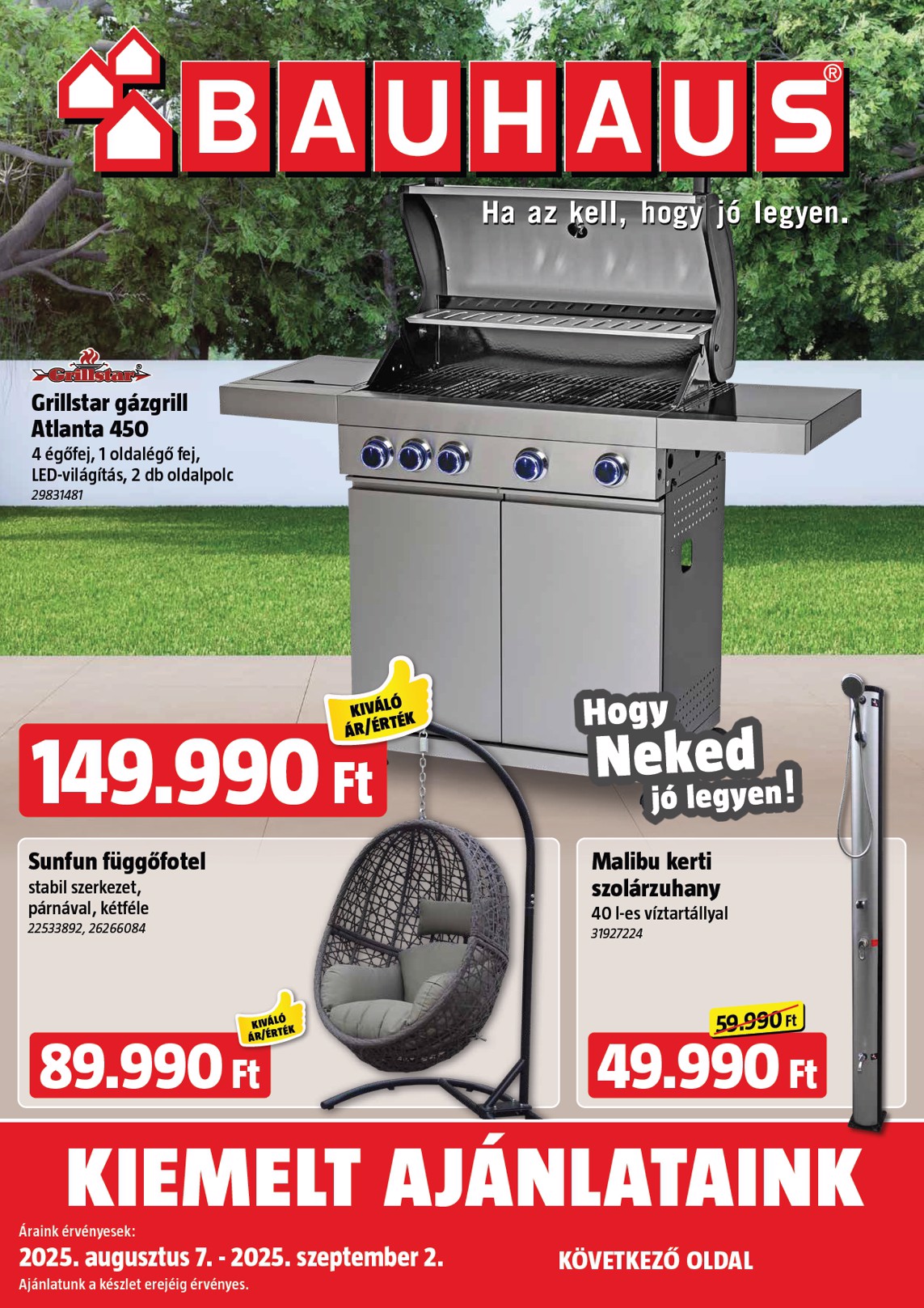 bauhaus - BAUHAUS akciós újság, érvényes 08.07. - 09.02.