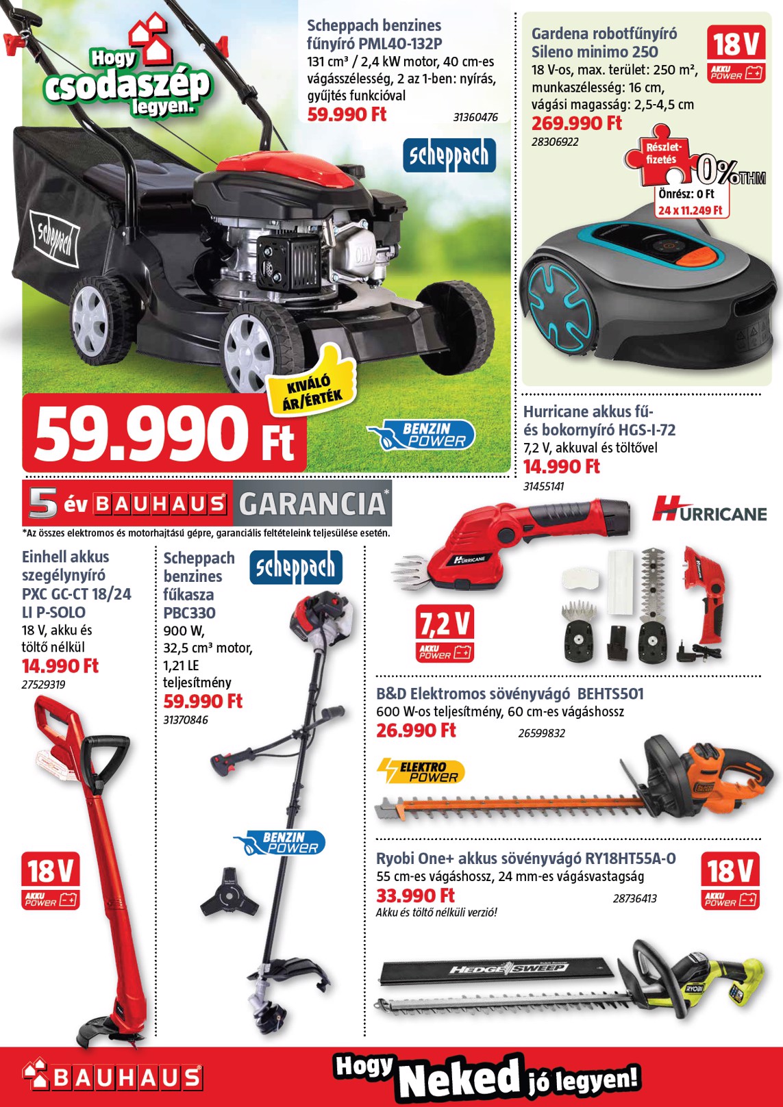 bauhaus - BAUHAUS akciós újság, érvényes 08.07. - 09.02. - page: 10