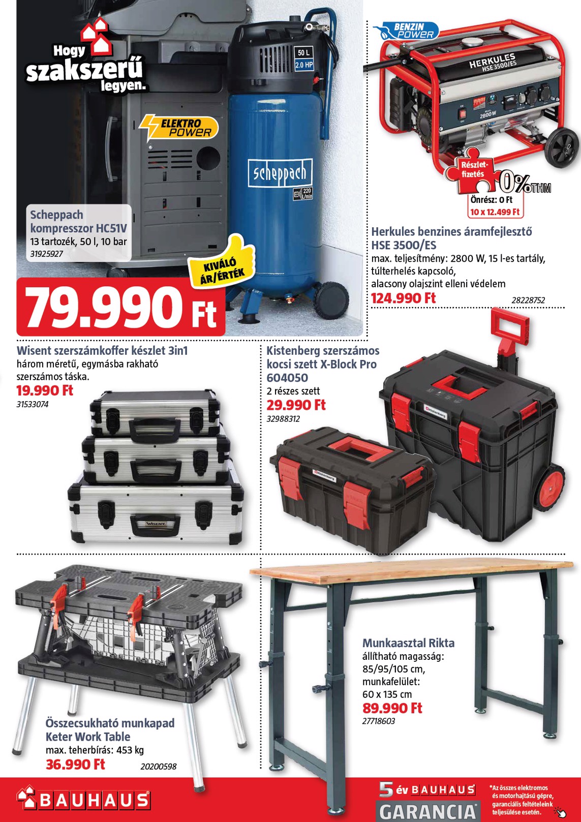 bauhaus - BAUHAUS akciós újság, érvényes 08.07. - 09.02. - page: 37