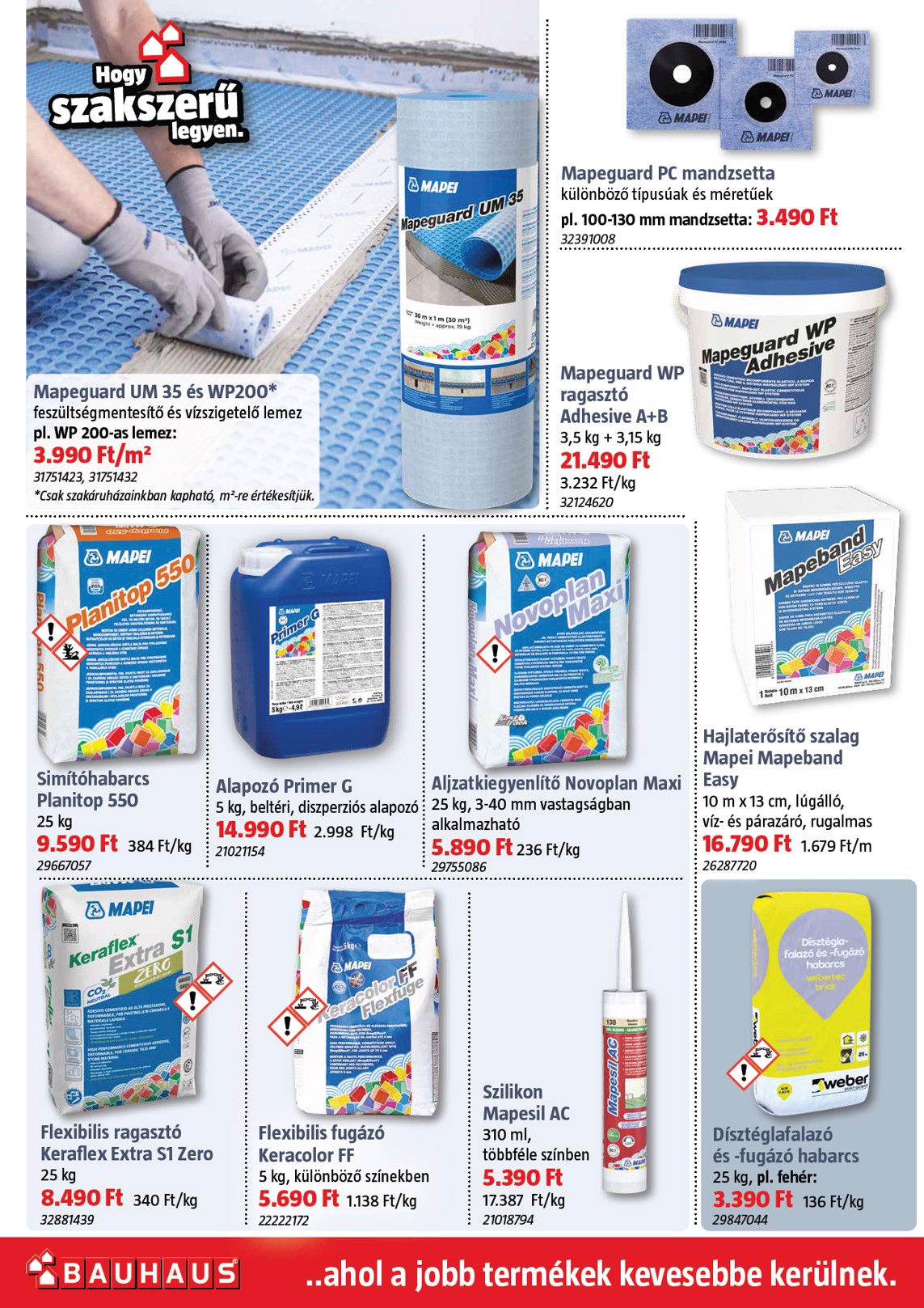 bauhaus - BAUHAUS akciós újság, érvényes 09.03. - 11.04. - page: 10