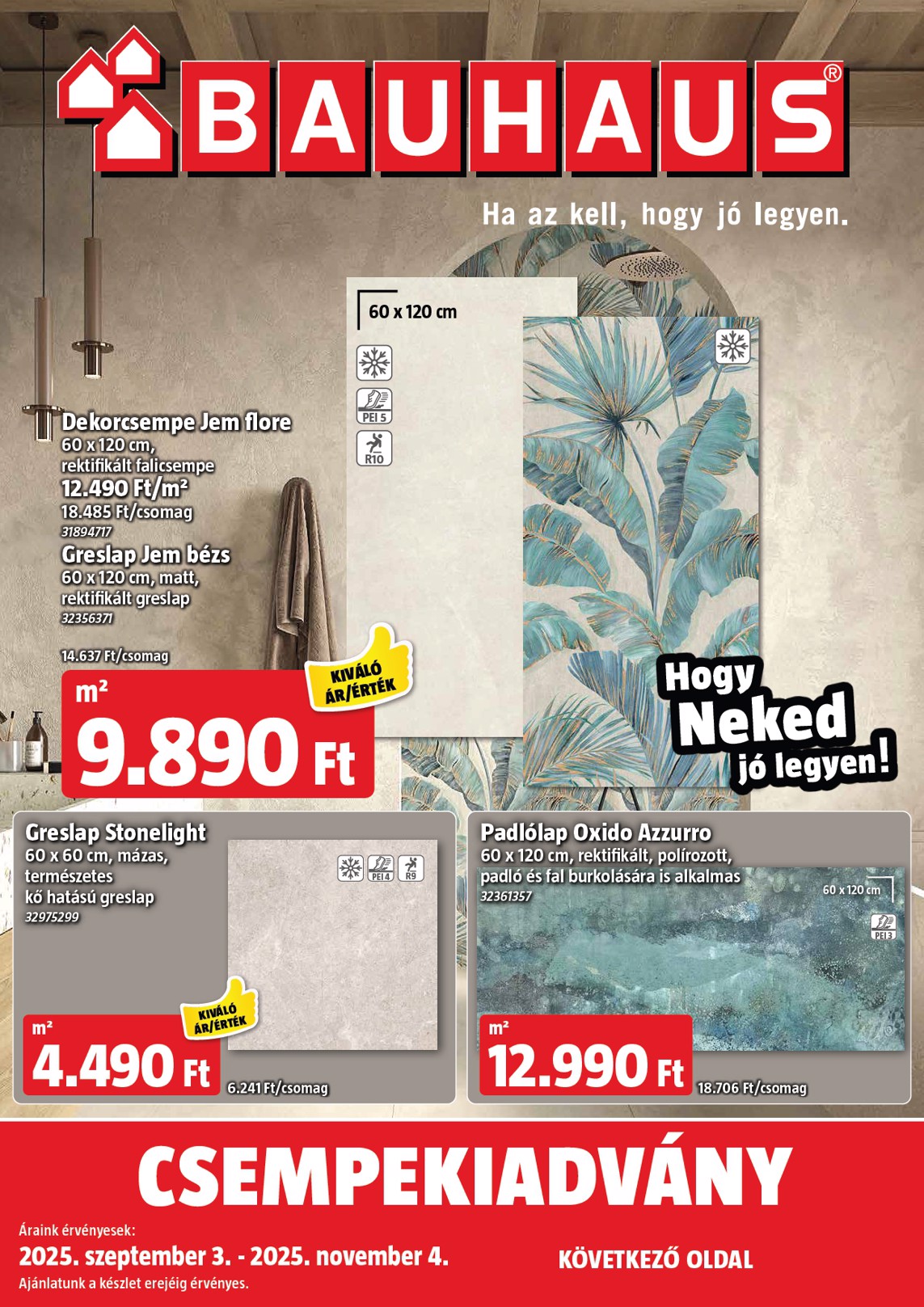 bauhaus - BAUHAUS akciós újság, érvényes 09.03. - 11.04.