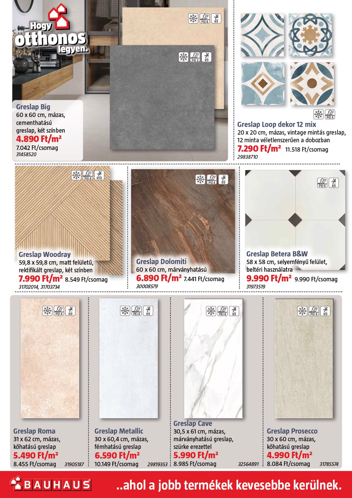 bauhaus - BAUHAUS akciós újság, érvényes 09.03. - 11.04. - page: 9