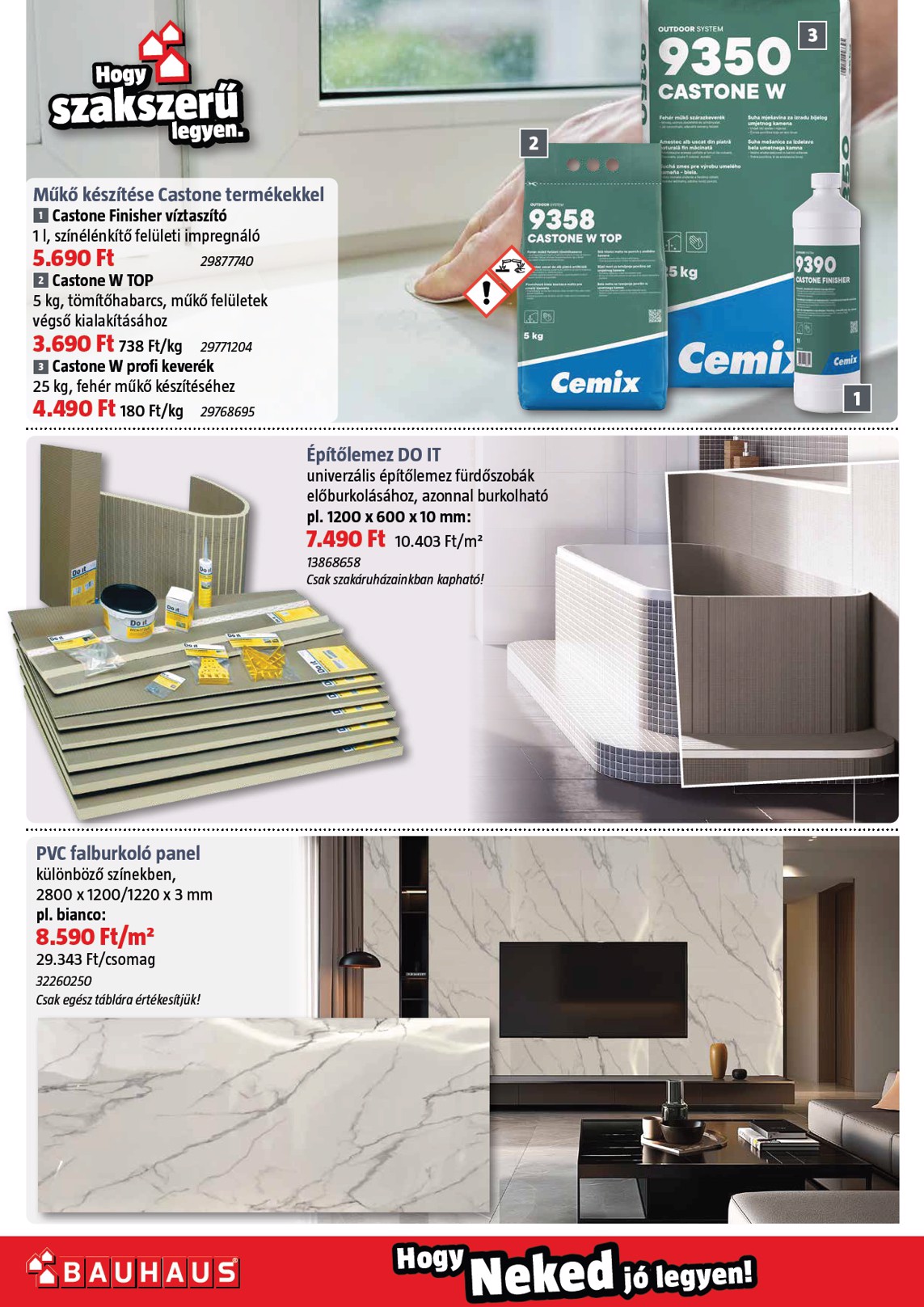 bauhaus - BAUHAUS akciós újság, érvényes 09.03. - 11.04. - page: 12