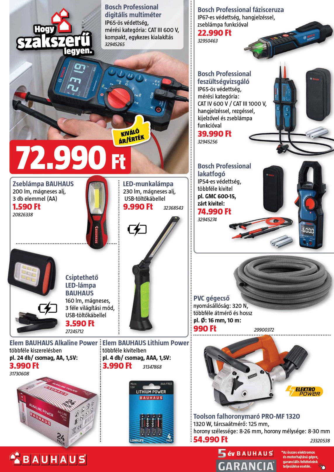 bauhaus - BAUHAUS - Kiemelt ajánlataink akciós újság, érvényes 10.02. - 11.04. - page: 25