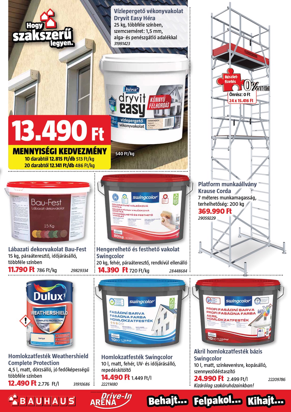 bauhaus - BAUHAUS - Kiemelt ajánlataink akciós újság, érvényes 10.02. - 11.04. - page: 11